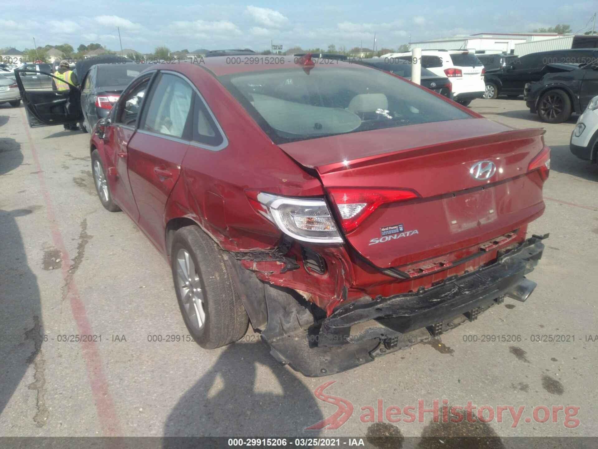 5NPE24AFXHH453857 2017 HYUNDAI SONATA