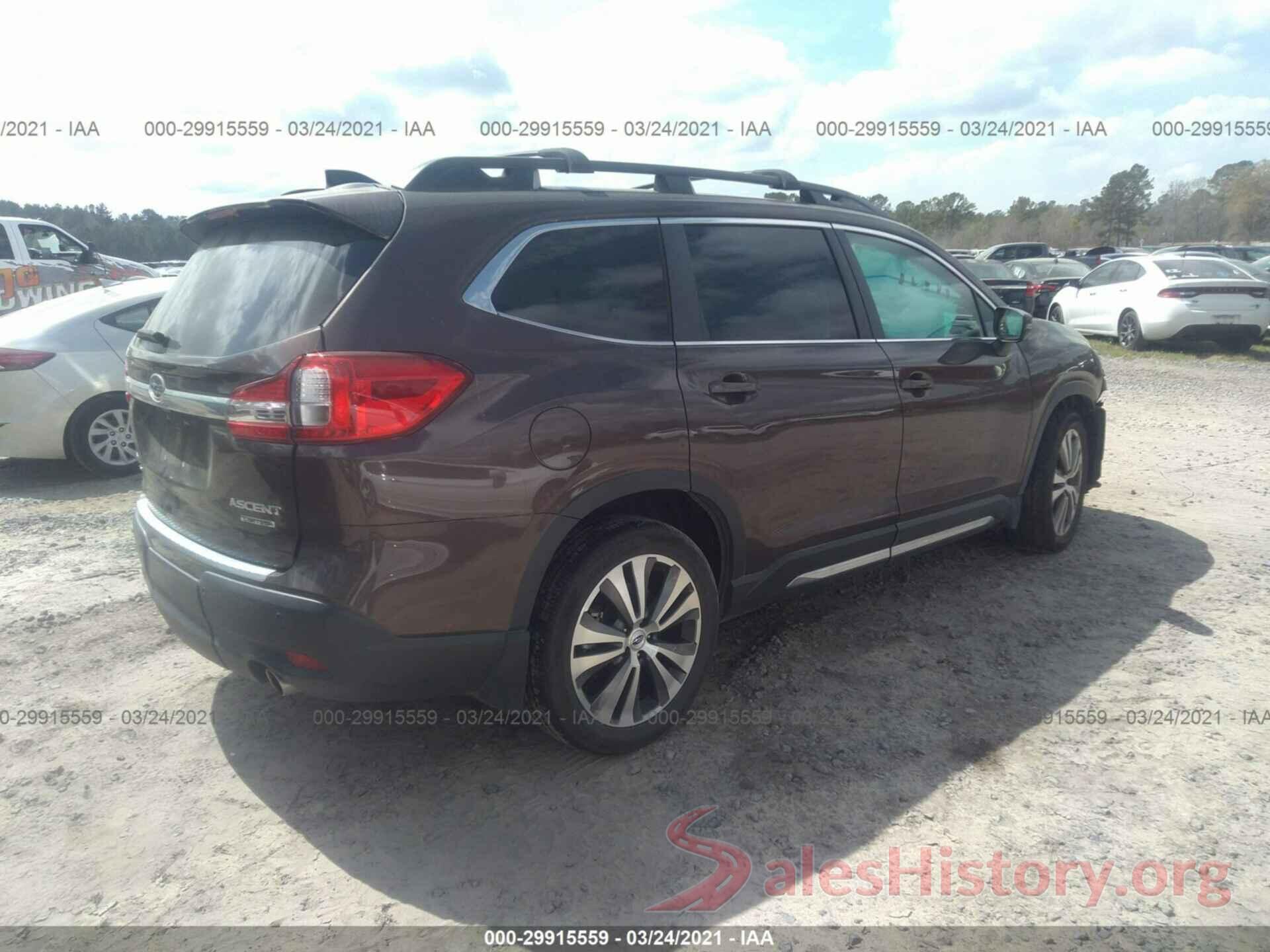 4S4WMAJD6K3409736 2019 SUBARU ASCENT