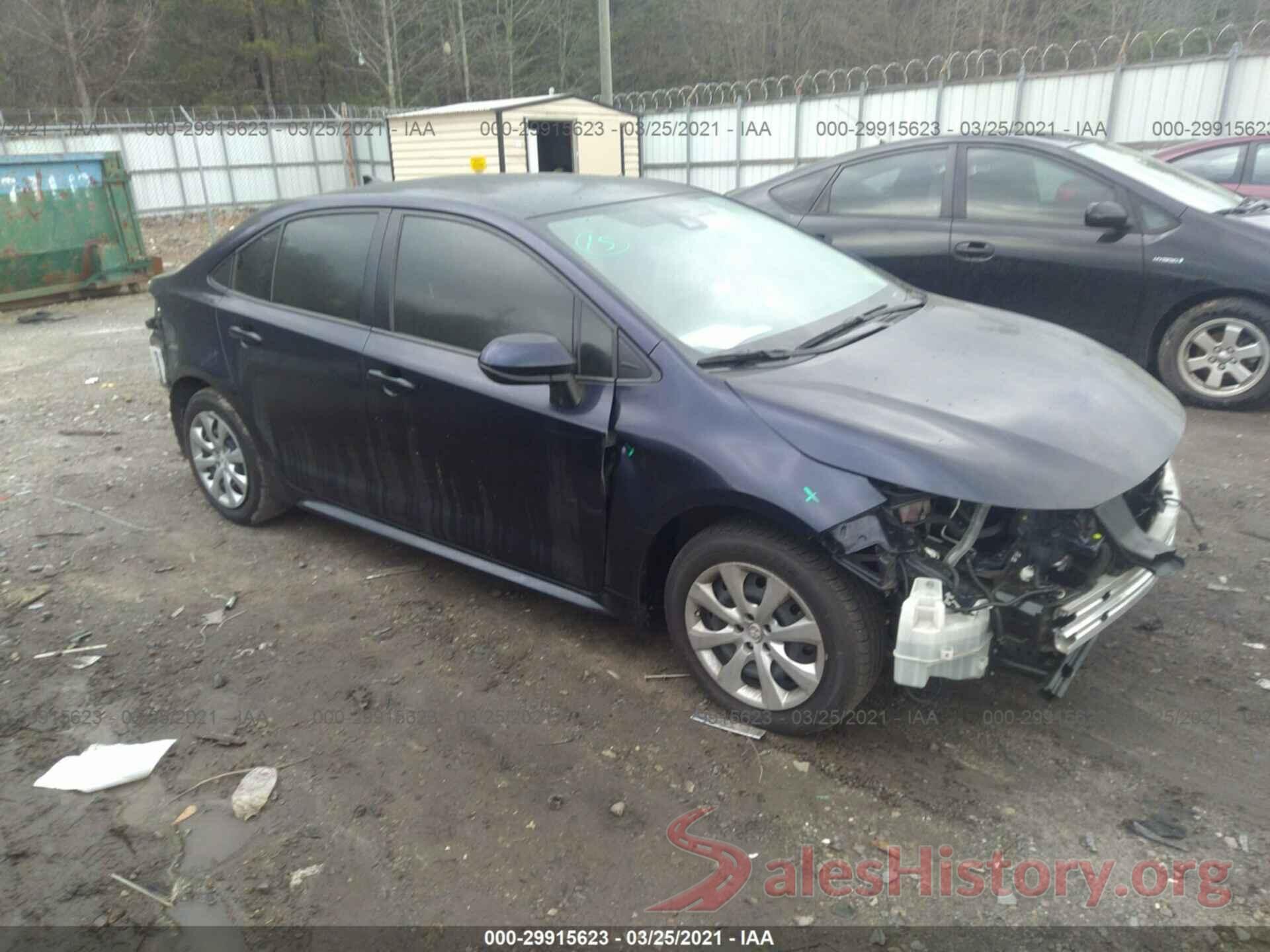 JTDEPRAE5LJ011686 2020 TOYOTA COROLLA