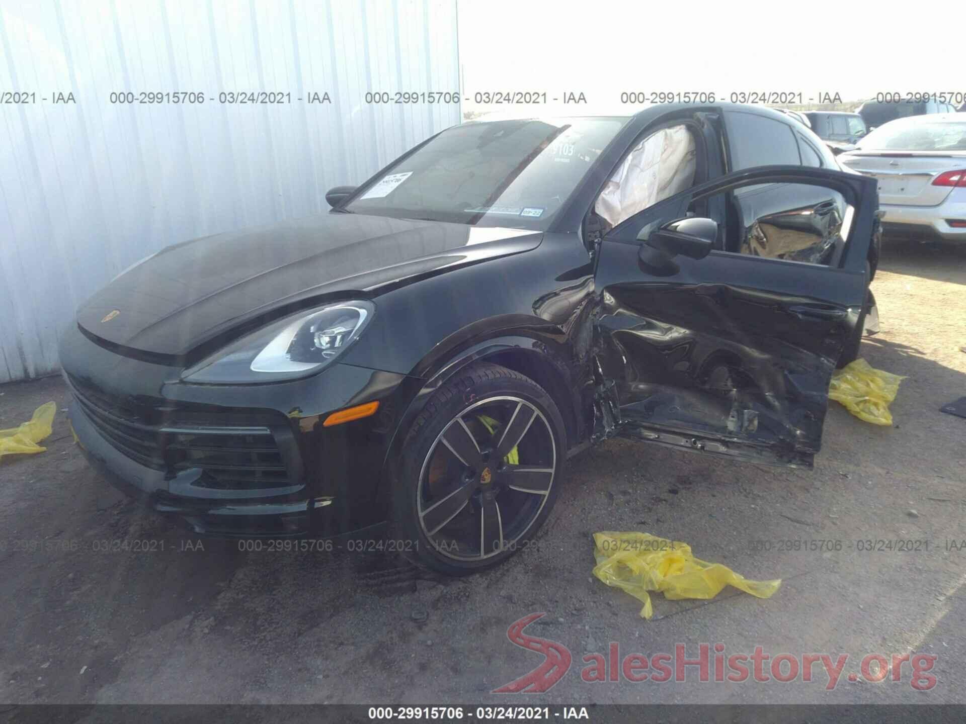 WP1BE2AY4LDA55301 2020 PORSCHE CAYENNE