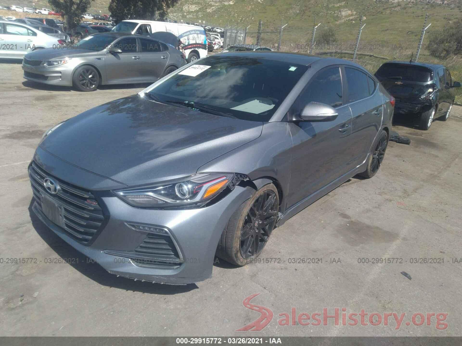 KMHD04LB9JU612905 2018 HYUNDAI ELANTRA