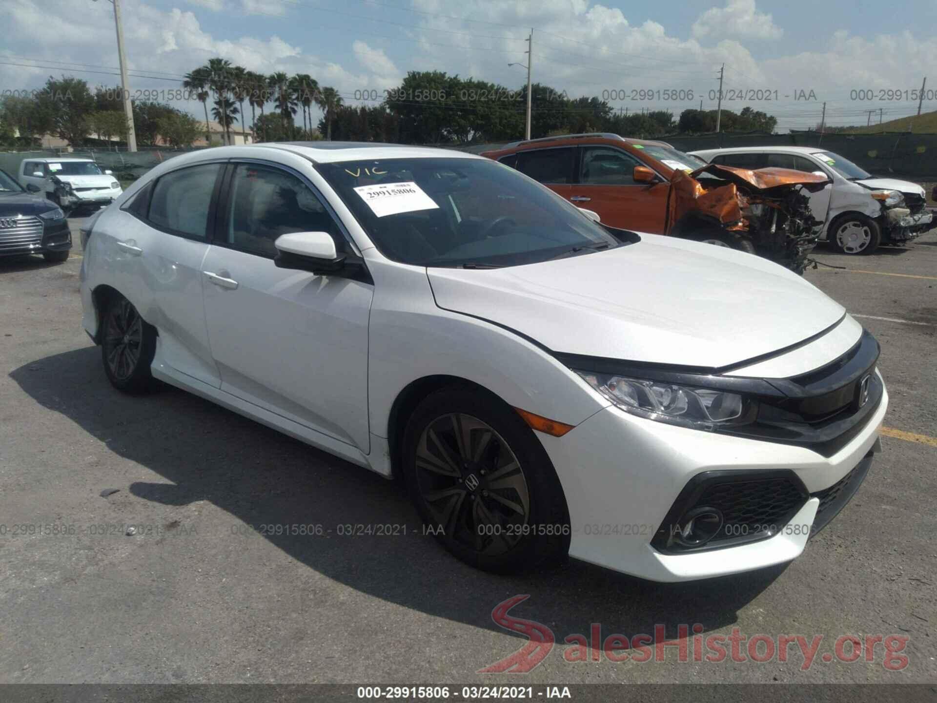 SHHFK7H58JU222011 2018 HONDA CIVIC HATCHBACK