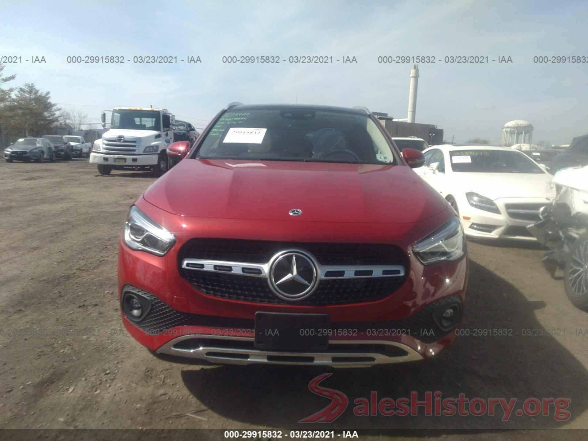 W1N4N4HBXMJ227785 2021 MERCEDES-BENZ GLA