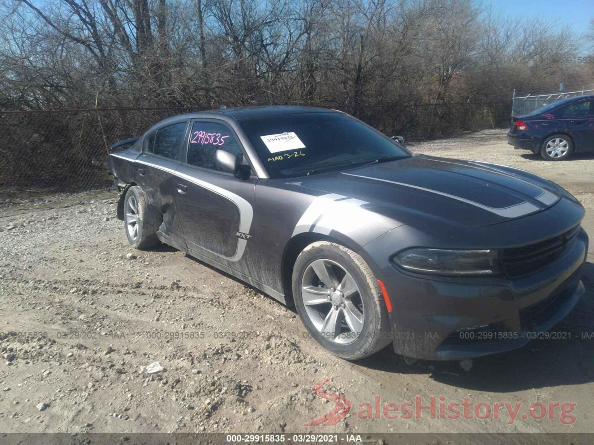 2C3CDXHG9GH234904 2016 DODGE CHARGER