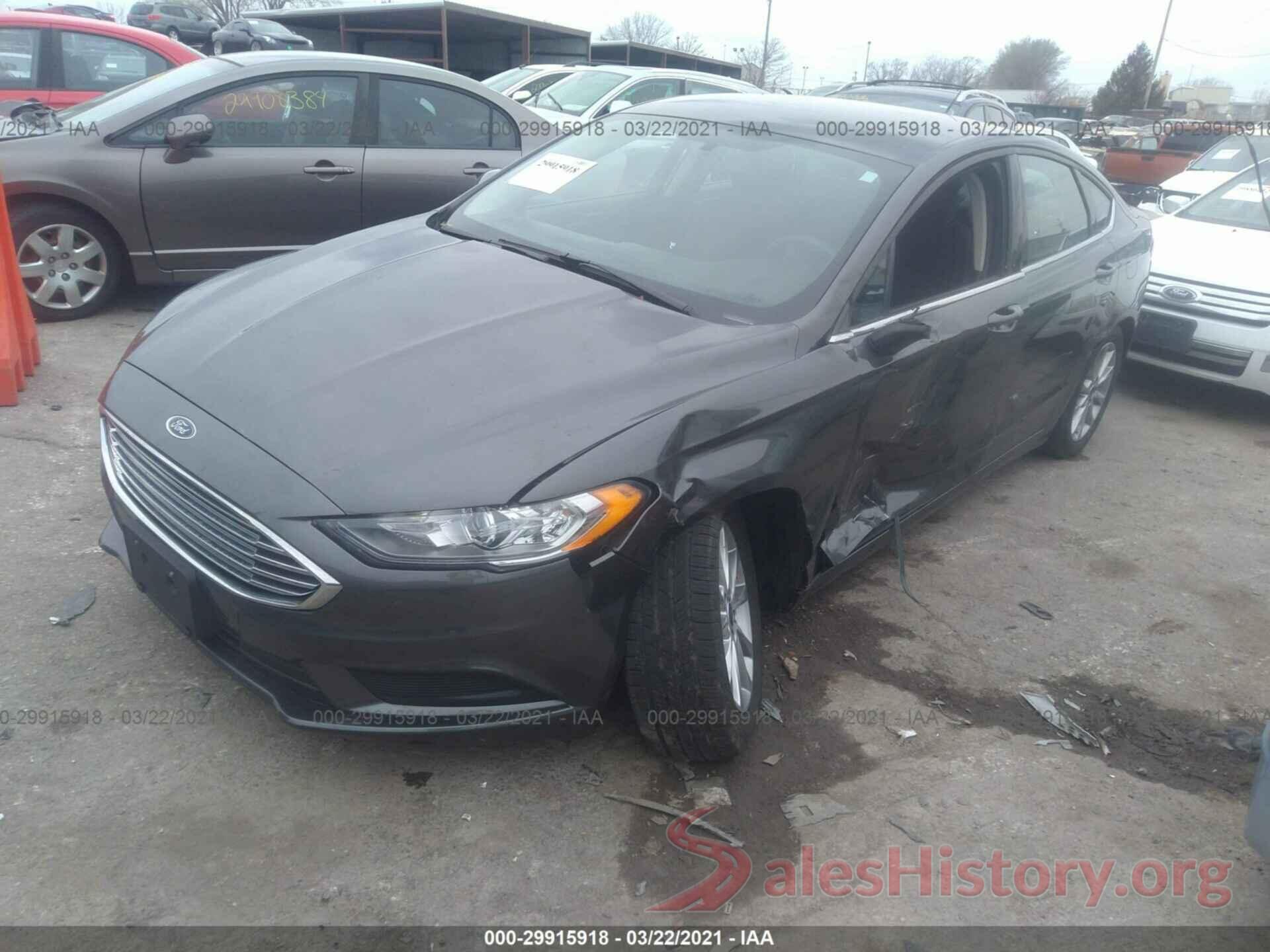 3FA6P0HD8HR293130 2017 FORD FUSION