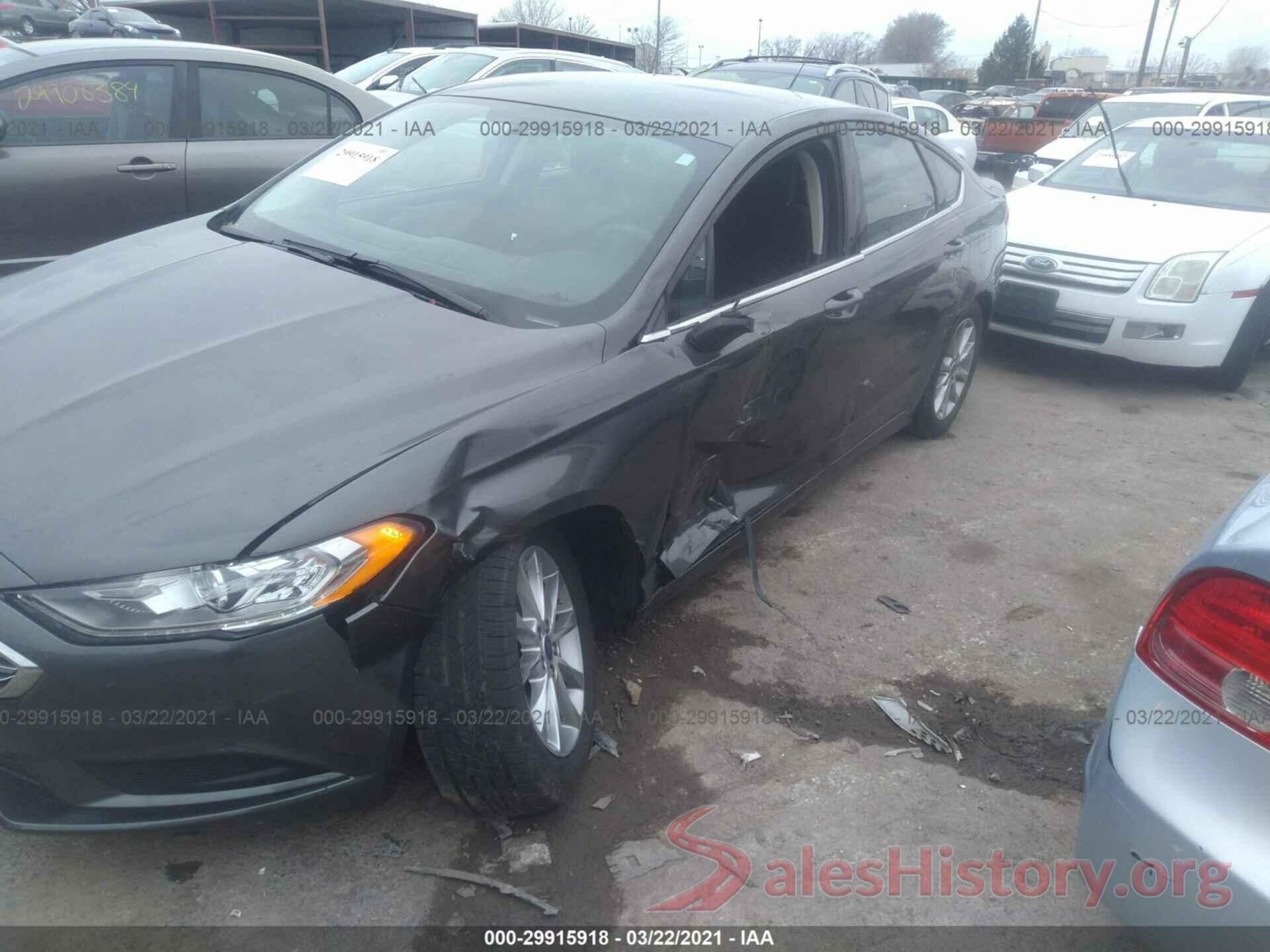 3FA6P0HD8HR293130 2017 FORD FUSION