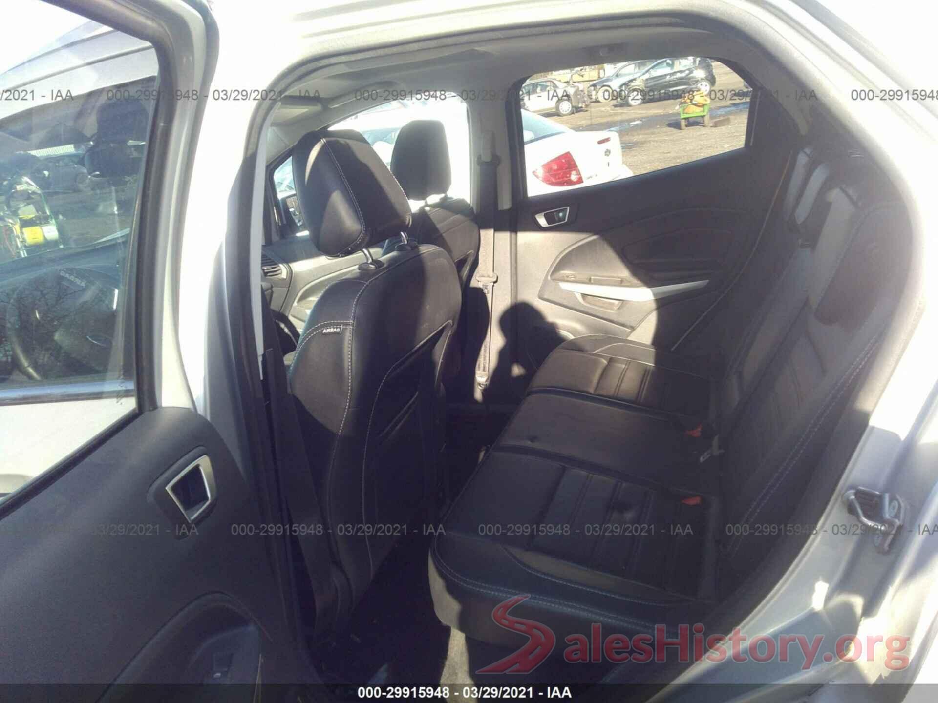 MAJ6S3KL2KC260579 2019 FORD ECOSPORT