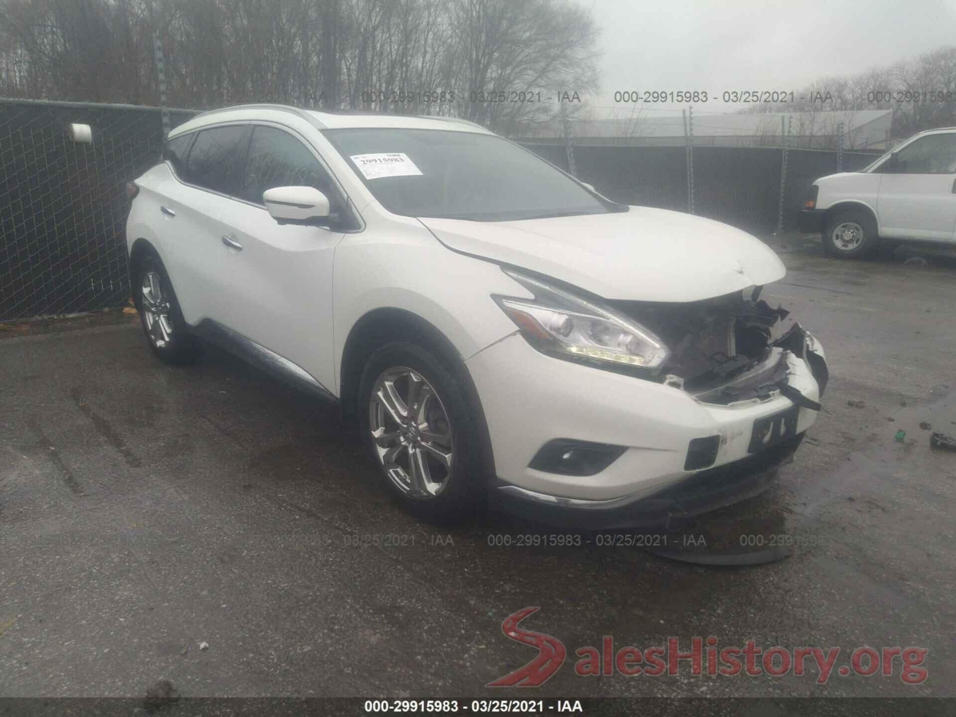 5N1AZ2MH4JN144561 2018 NISSAN MURANO