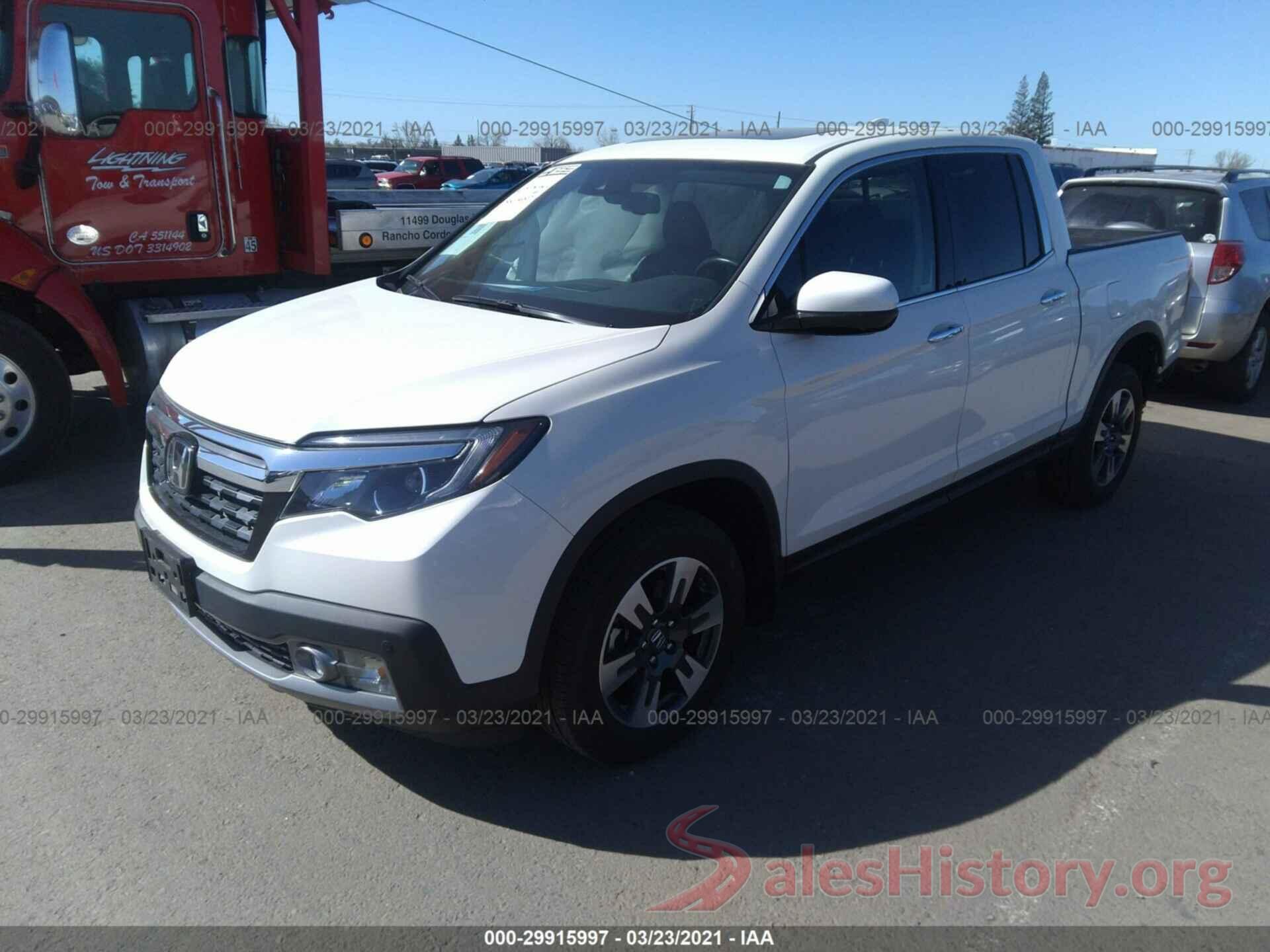 5FPYK3F78KB039059 2019 HONDA RIDGELINE