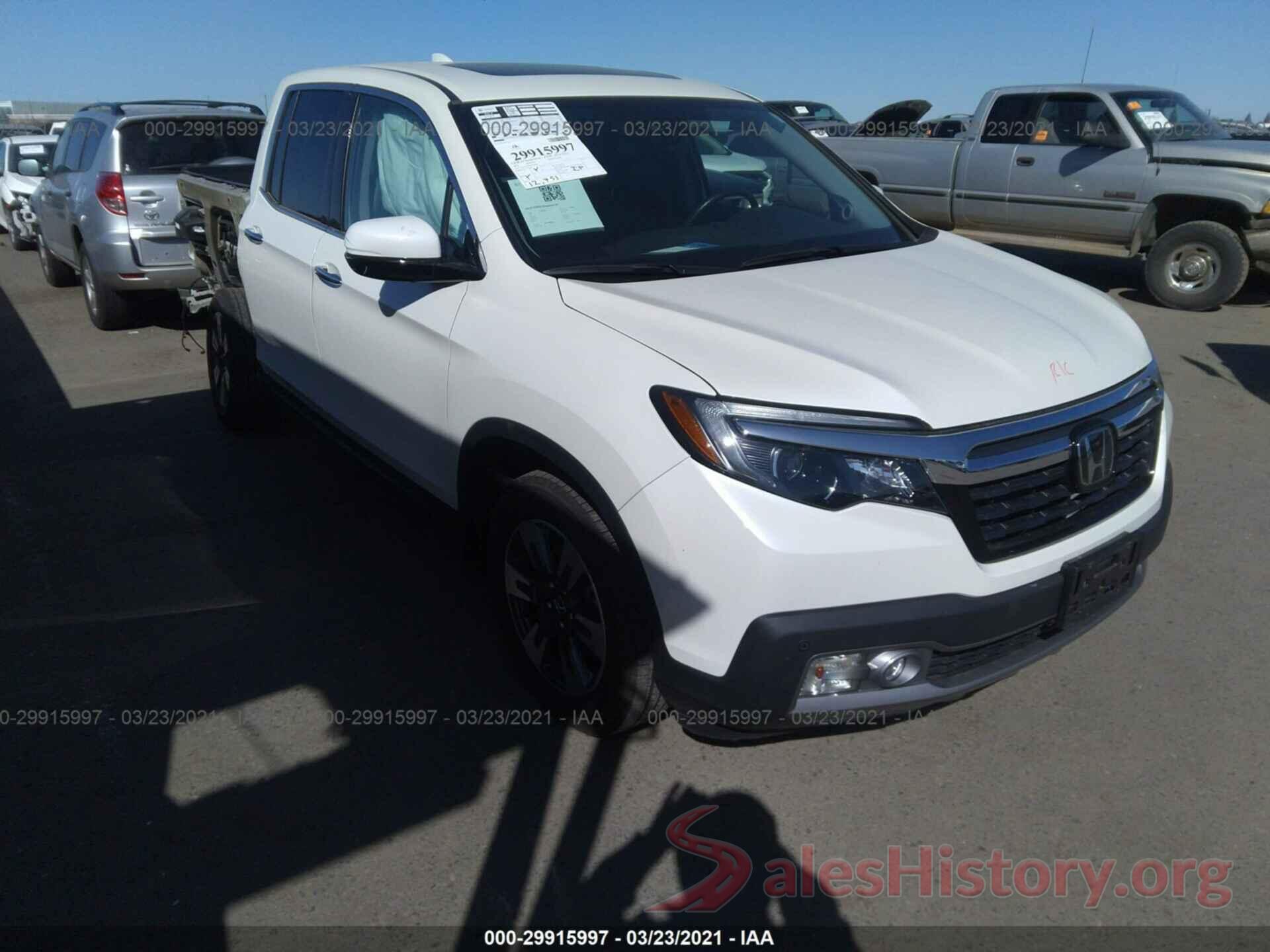 5FPYK3F78KB039059 2019 HONDA RIDGELINE