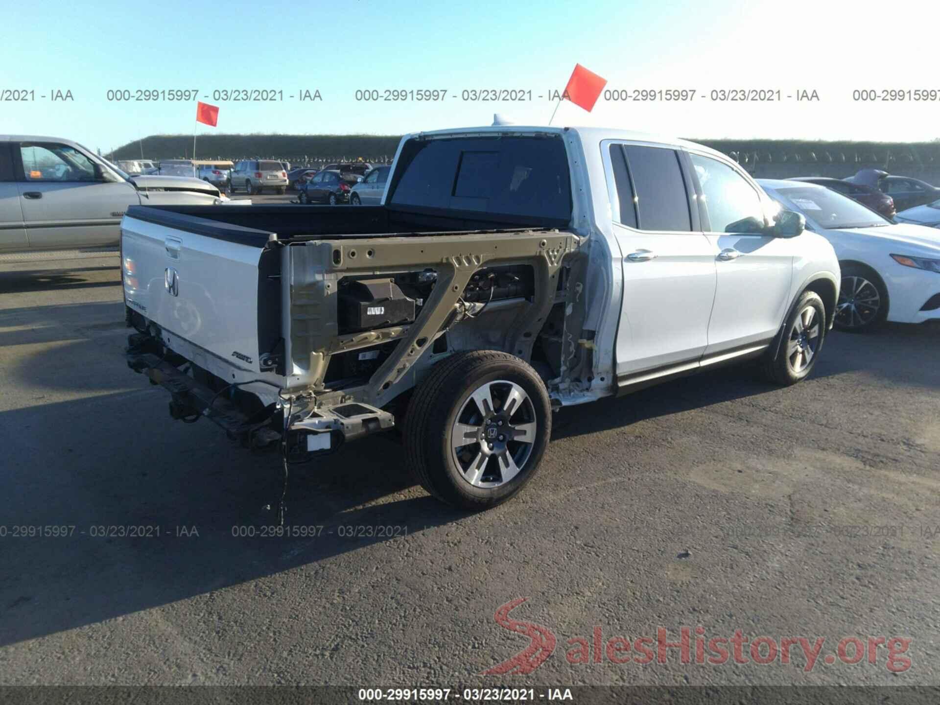 5FPYK3F78KB039059 2019 HONDA RIDGELINE