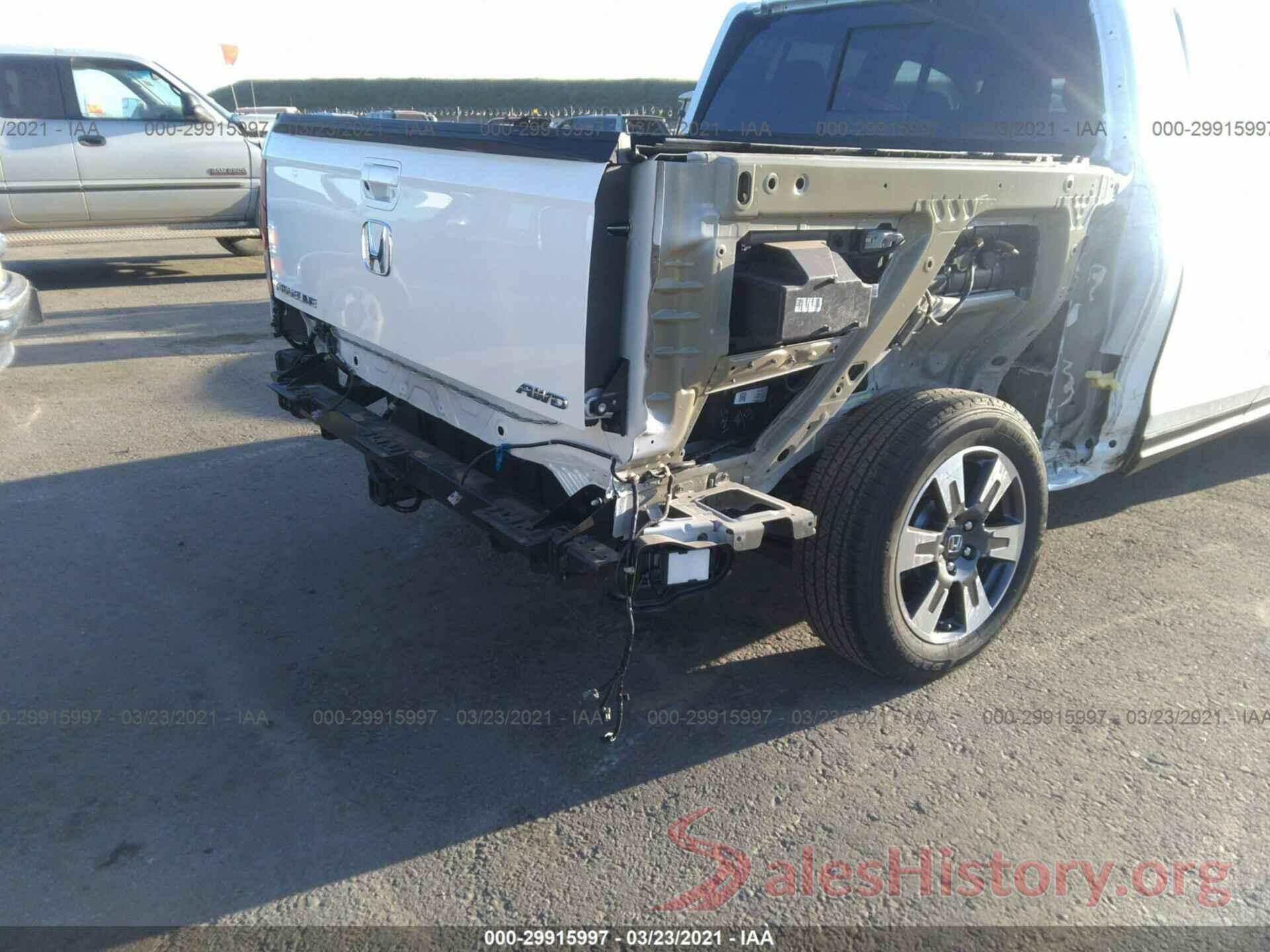 5FPYK3F78KB039059 2019 HONDA RIDGELINE