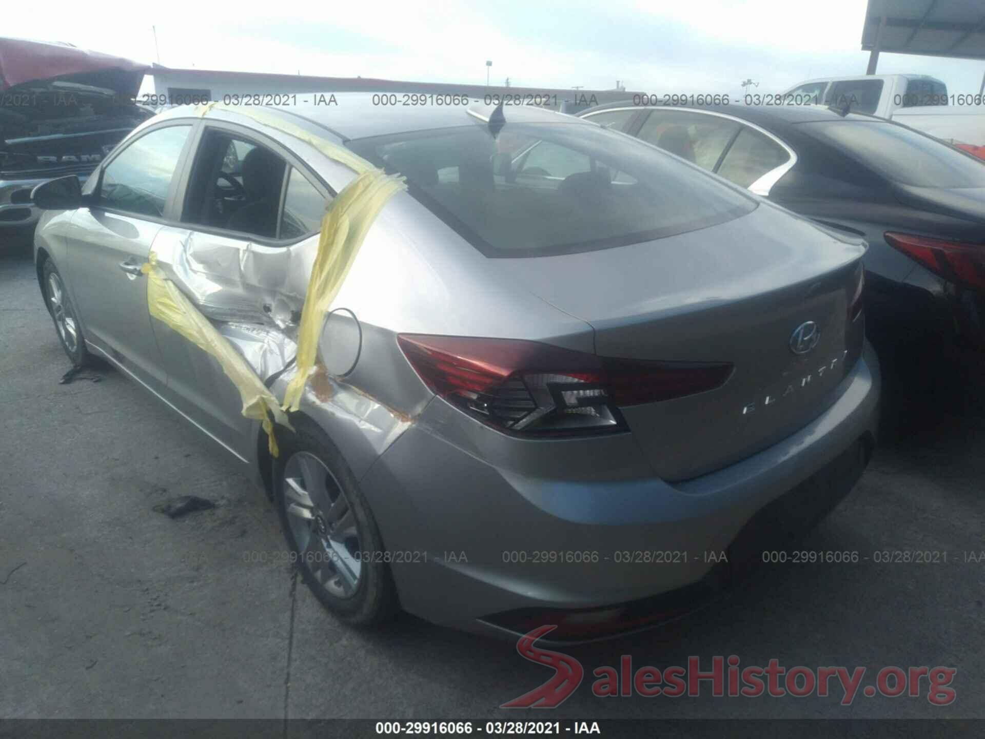 5NPD84LF0LH566166 2020 HYUNDAI ELANTRA