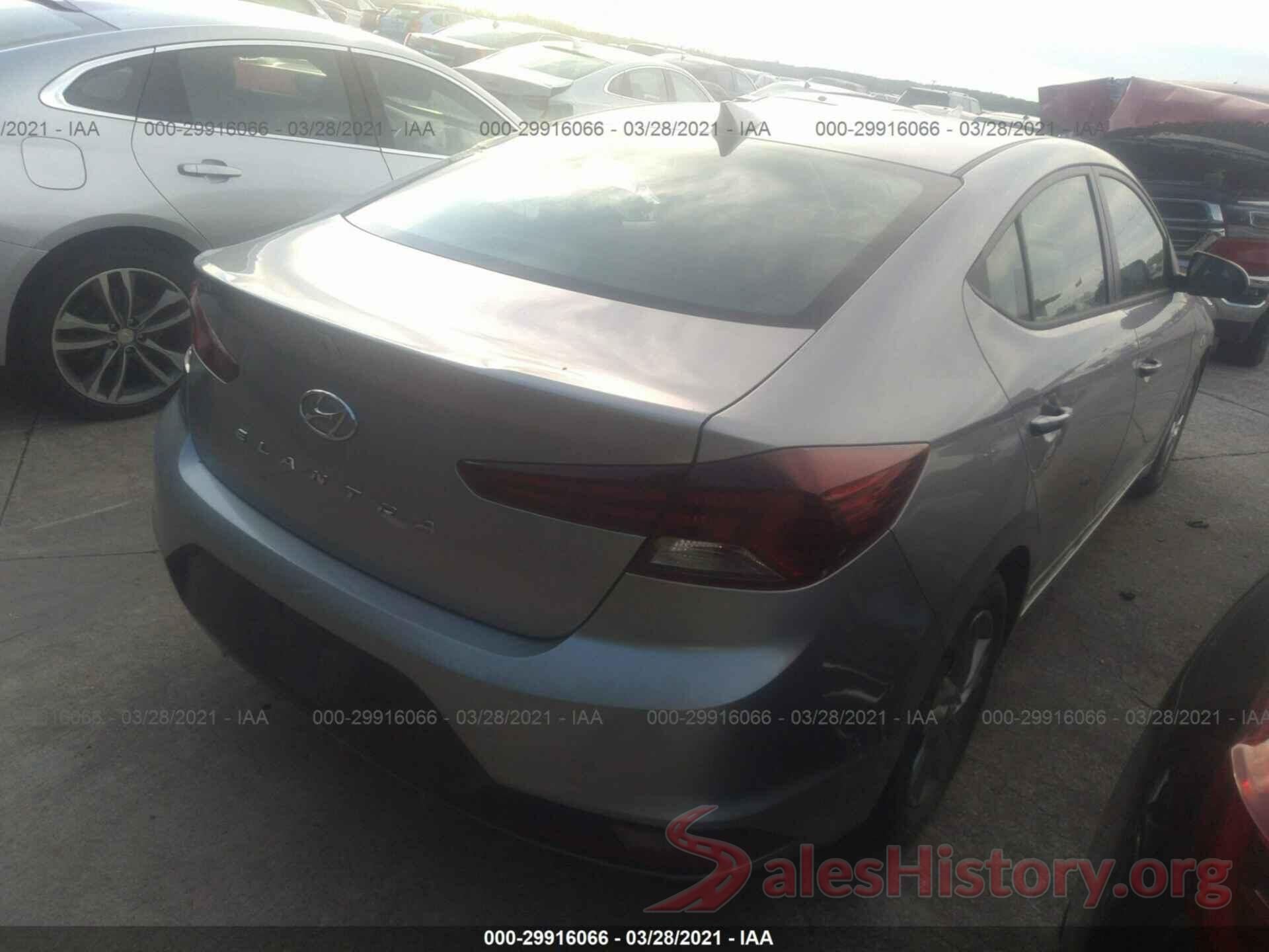 5NPD84LF0LH566166 2020 HYUNDAI ELANTRA