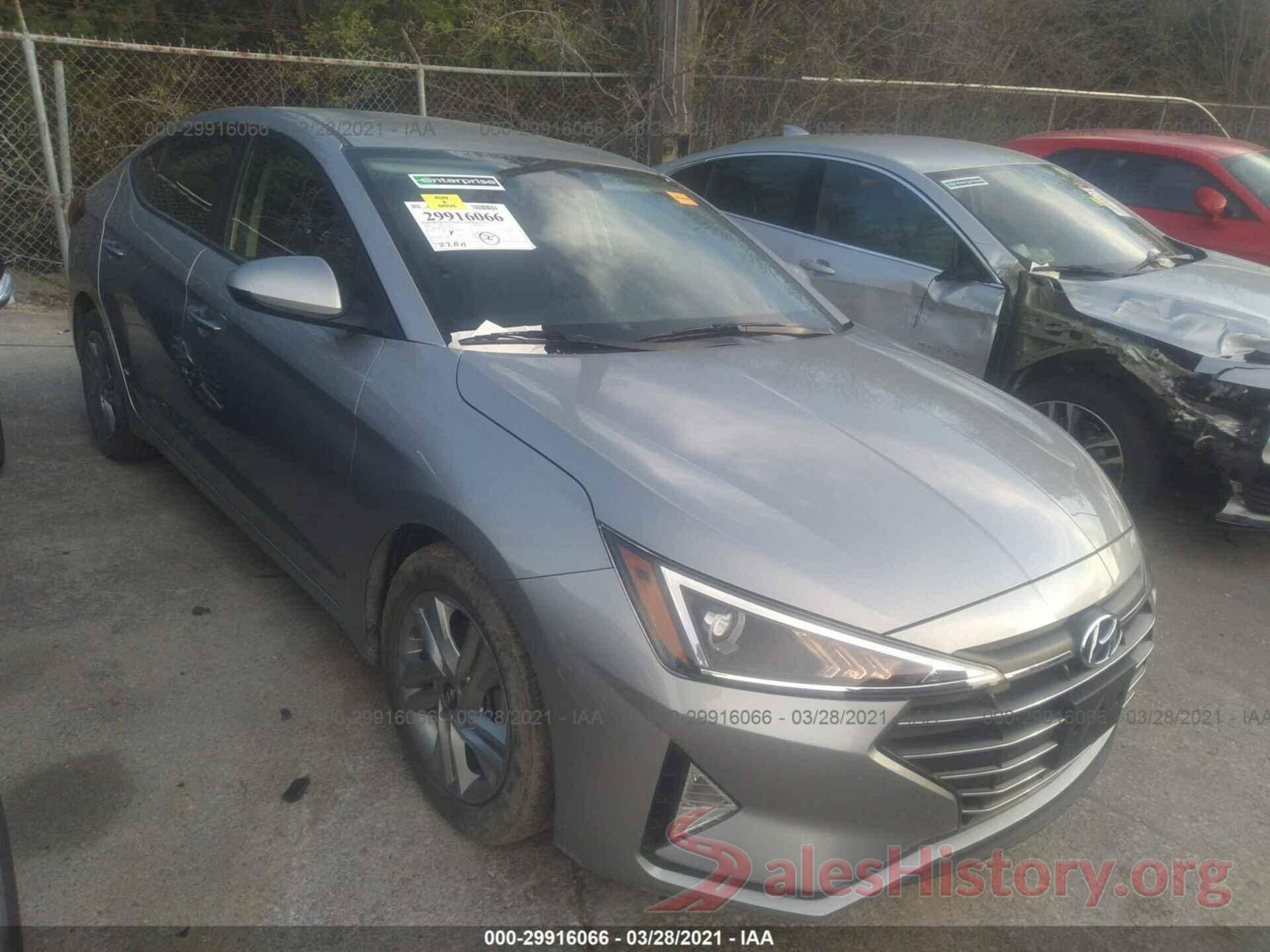 5NPD84LF0LH566166 2020 HYUNDAI ELANTRA