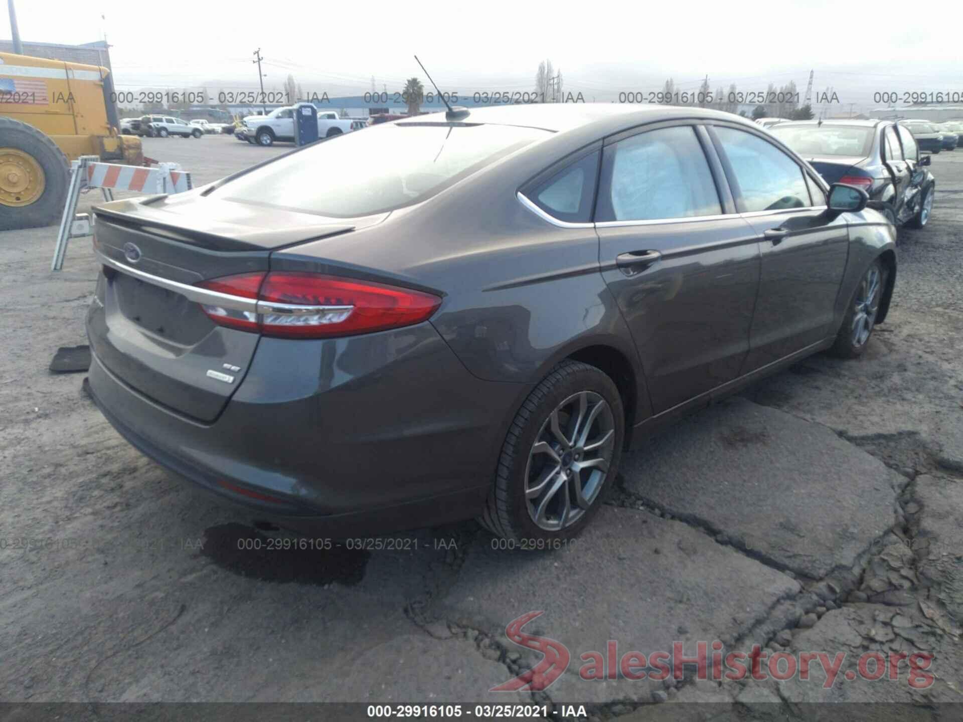 3FA6P0HD4HR408435 2017 FORD FUSION