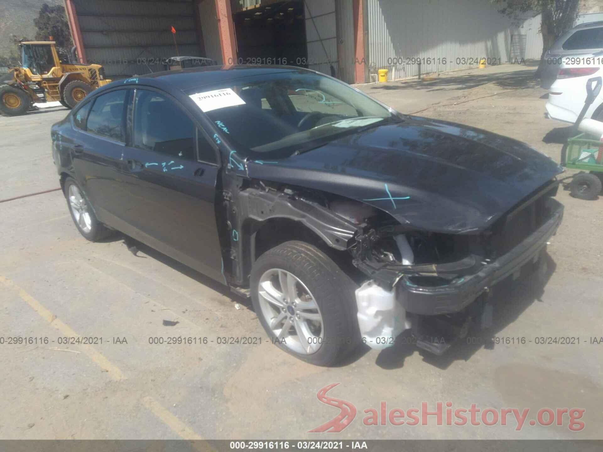 3FA6P0HD7JR131138 2018 FORD FUSION