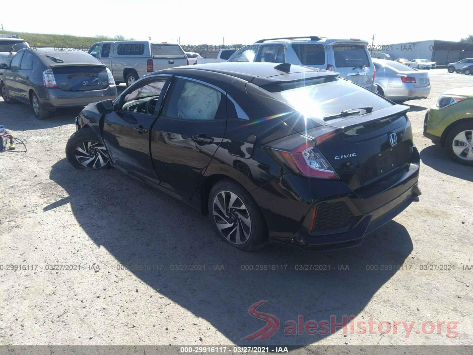 SHHFK7H22HU419255 2017 HONDA CIVIC HATCHBACK