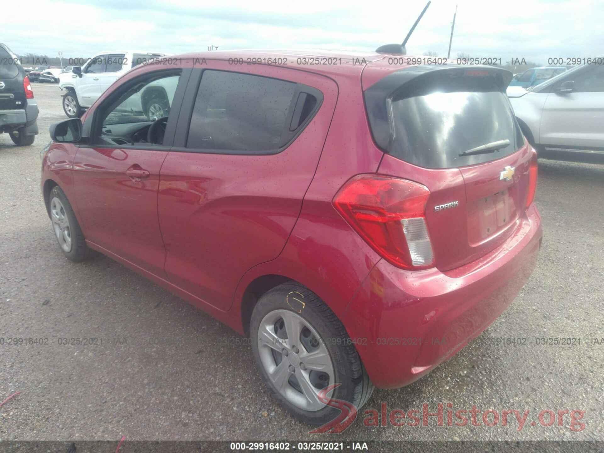 KL8CB6SA4LC414989 2020 CHEVROLET SPARK