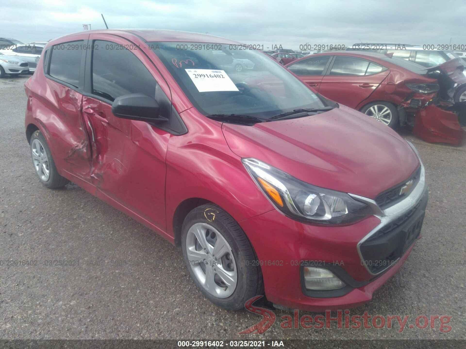 KL8CB6SA4LC414989 2020 CHEVROLET SPARK