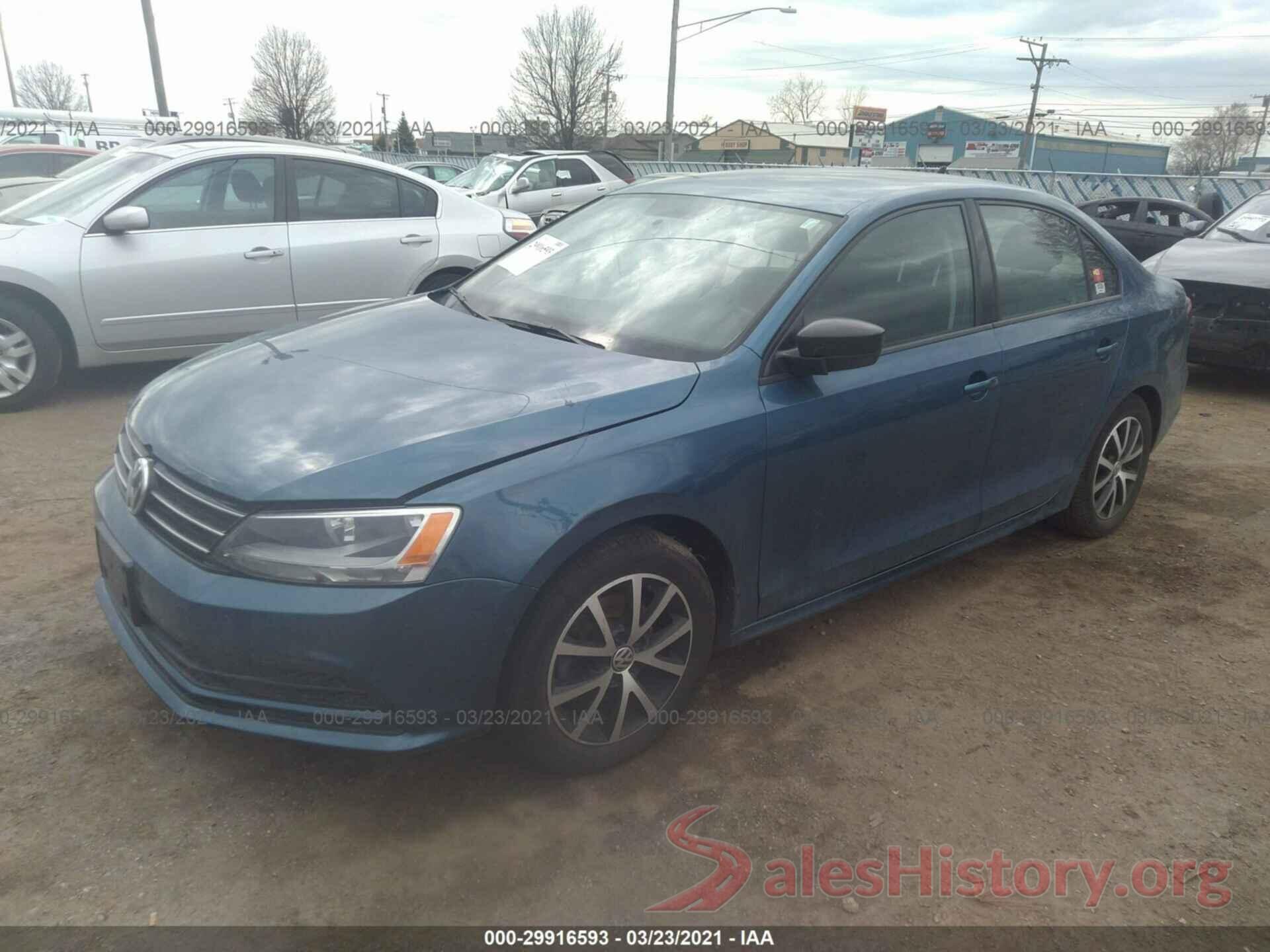 3VWD67AJ7GM390812 2016 VOLKSWAGEN JETTA SEDAN