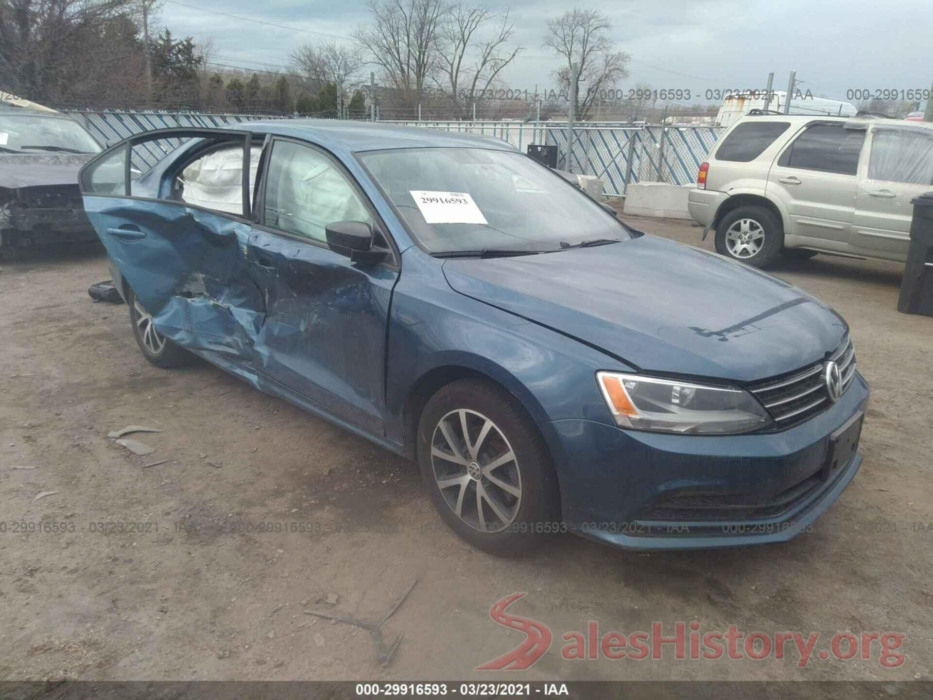 3VWD67AJ7GM390812 2016 VOLKSWAGEN JETTA SEDAN