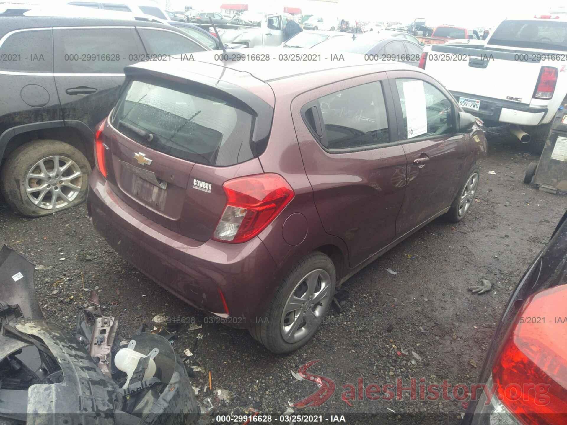 KL8CB6SA5LC420476 2020 CHEVROLET SPARK