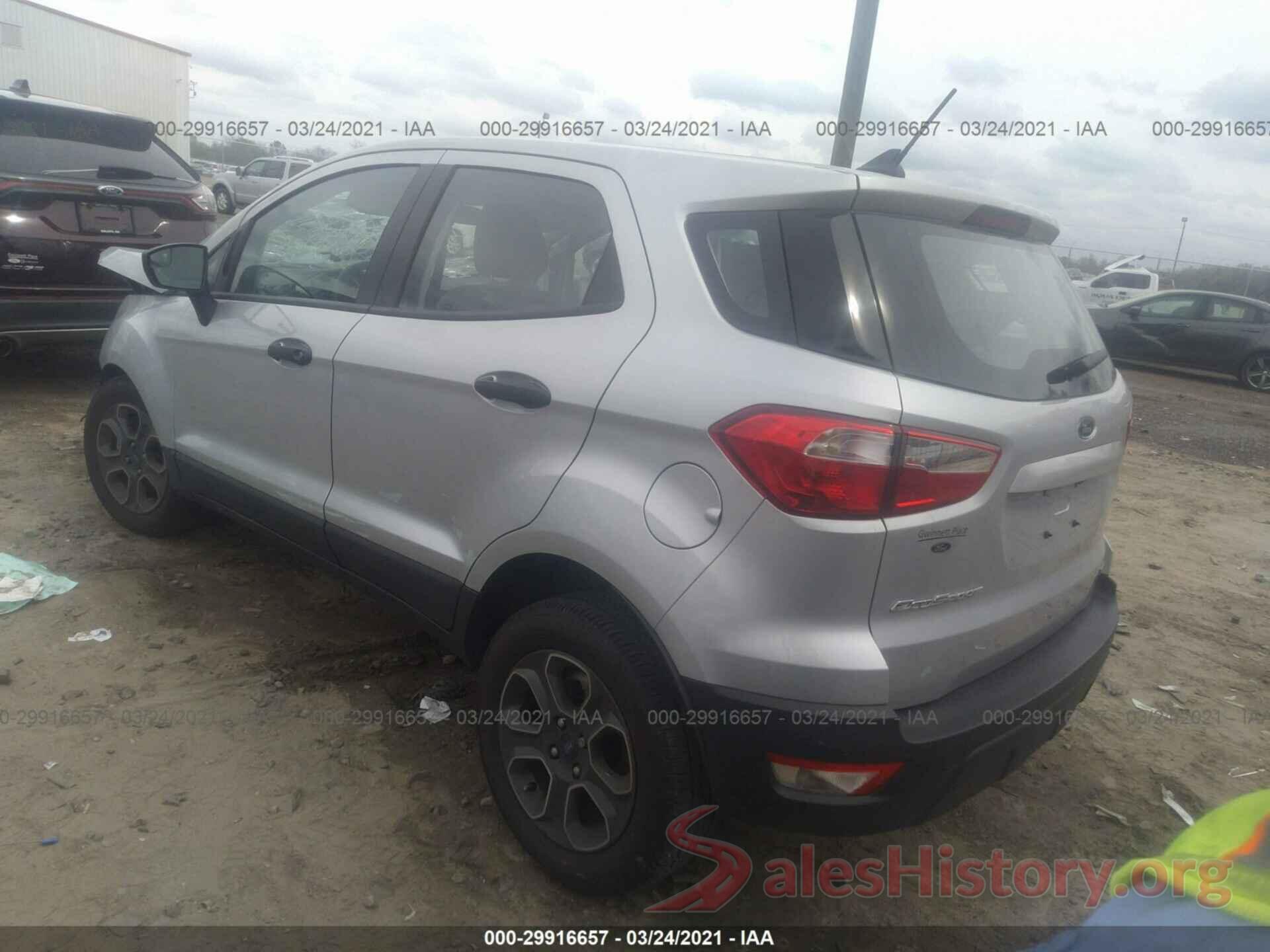 MAJ3S2FE1LC383980 2020 FORD ECOSPORT