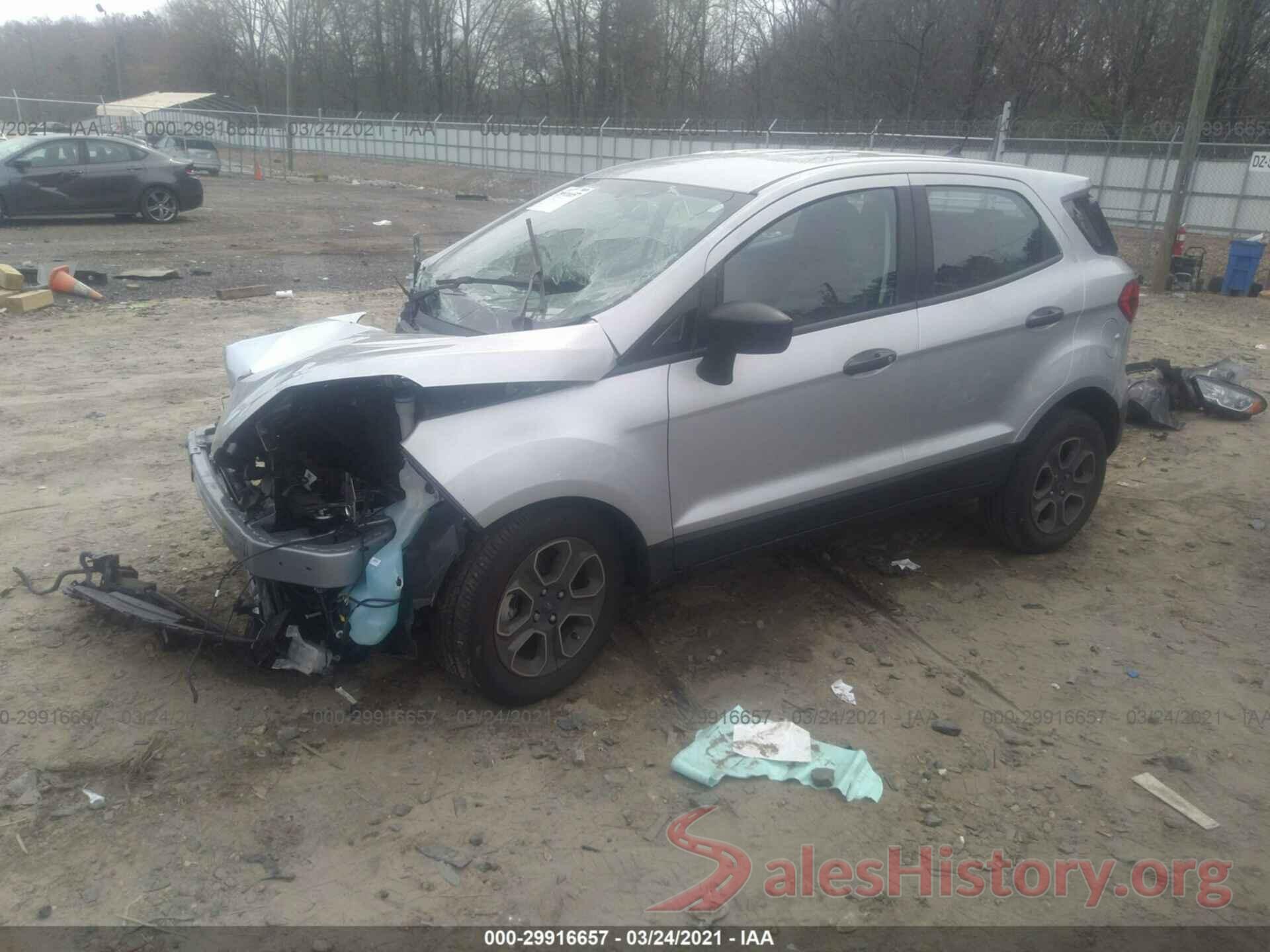 MAJ3S2FE1LC383980 2020 FORD ECOSPORT