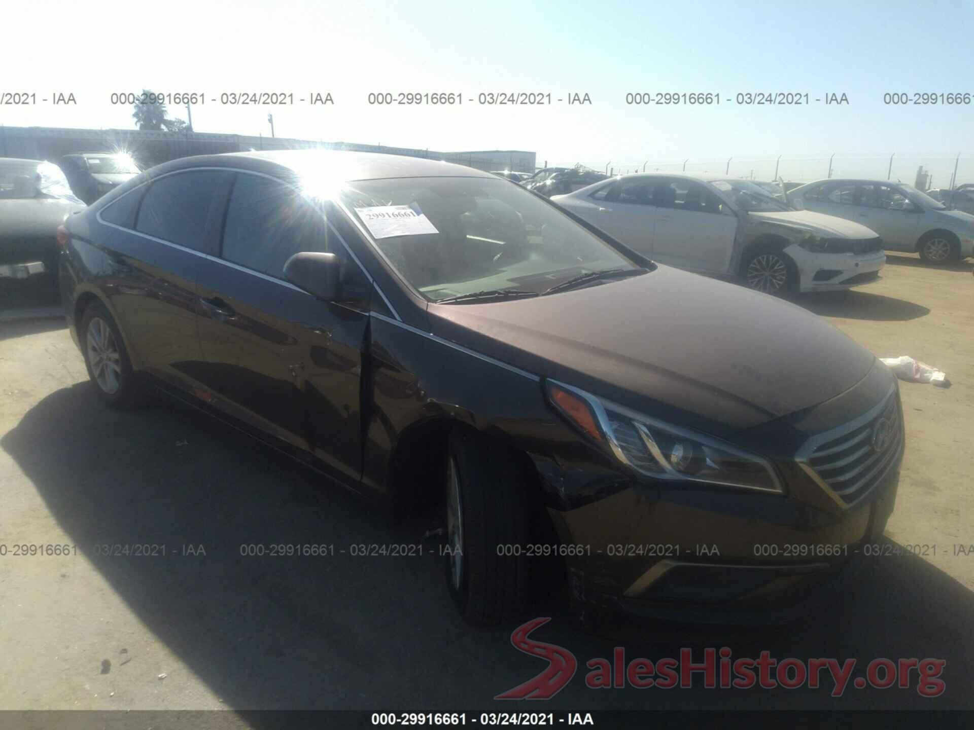 5NPE24AF0GH326923 2016 HYUNDAI SONATA