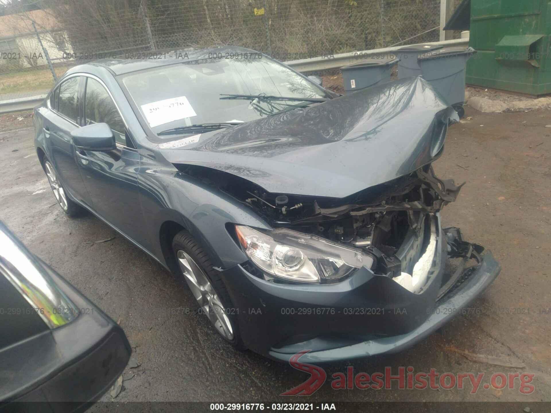 JM1GL1V55H1114940 2017 MAZDA MAZDA6