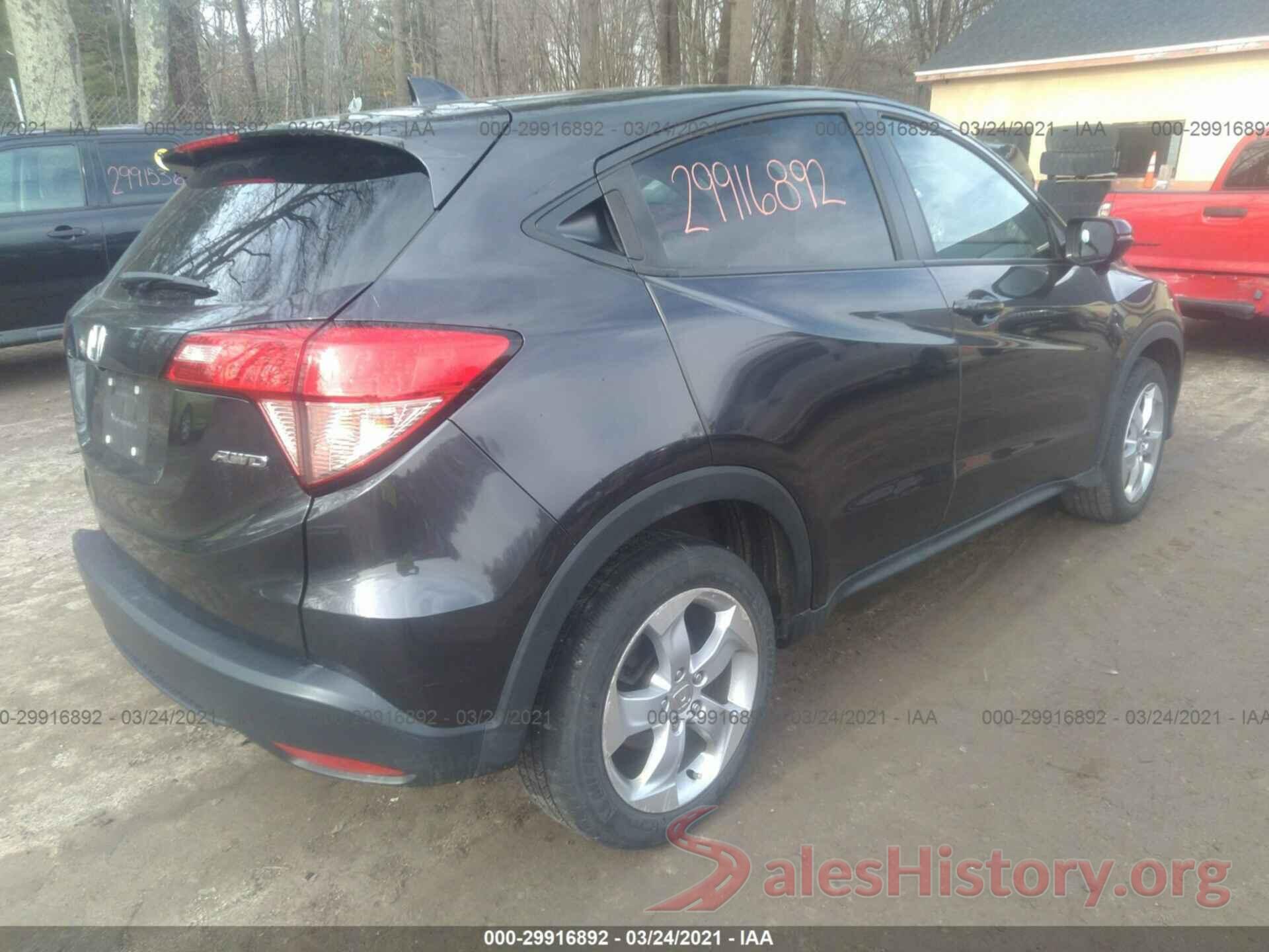 3CZRU6H55GM754785 2016 HONDA HR-V