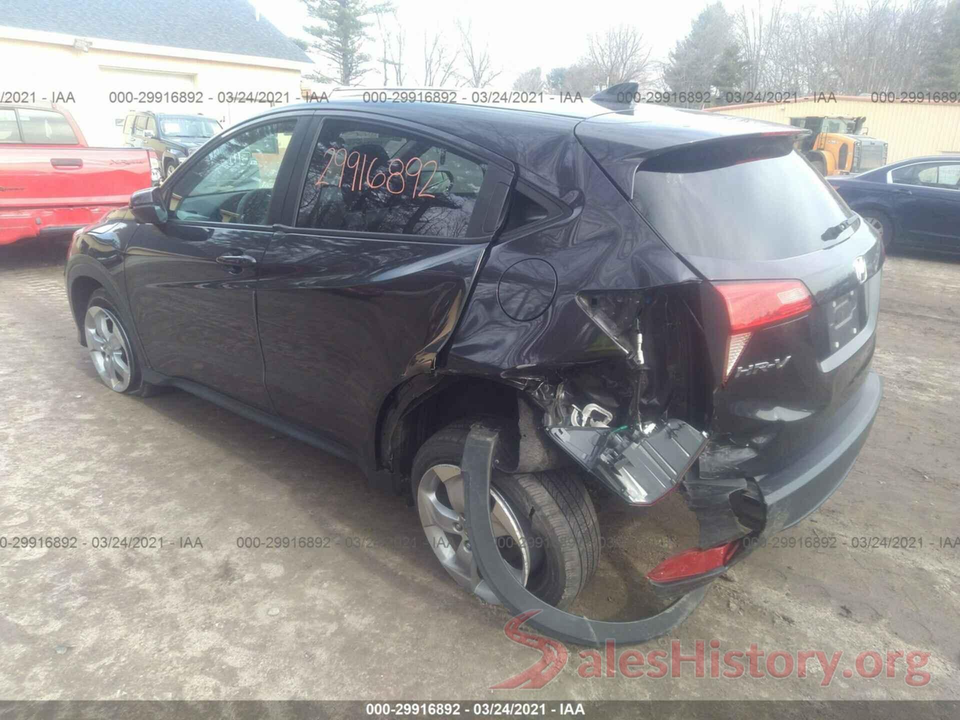 3CZRU6H55GM754785 2016 HONDA HR-V