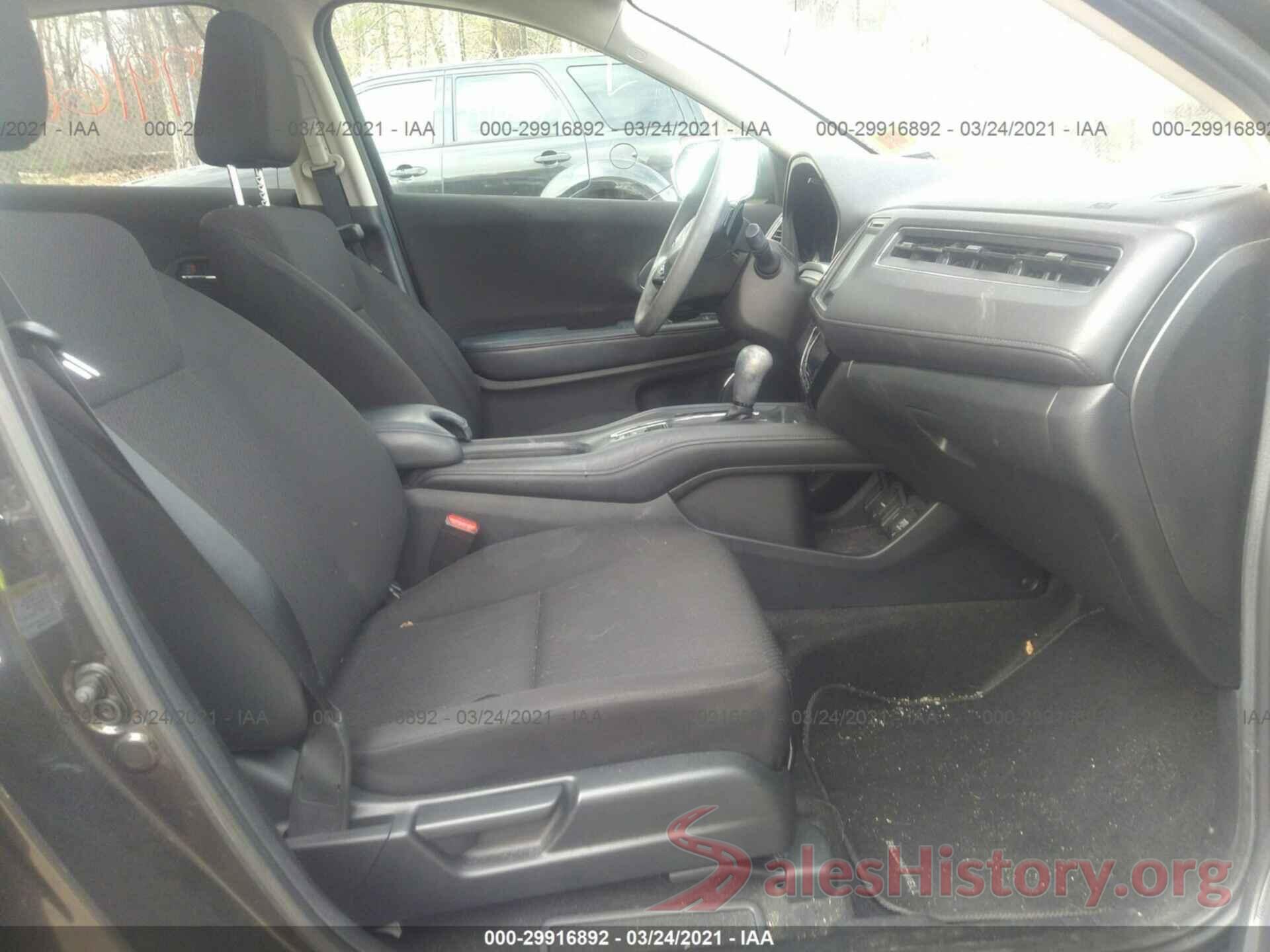 3CZRU6H55GM754785 2016 HONDA HR-V