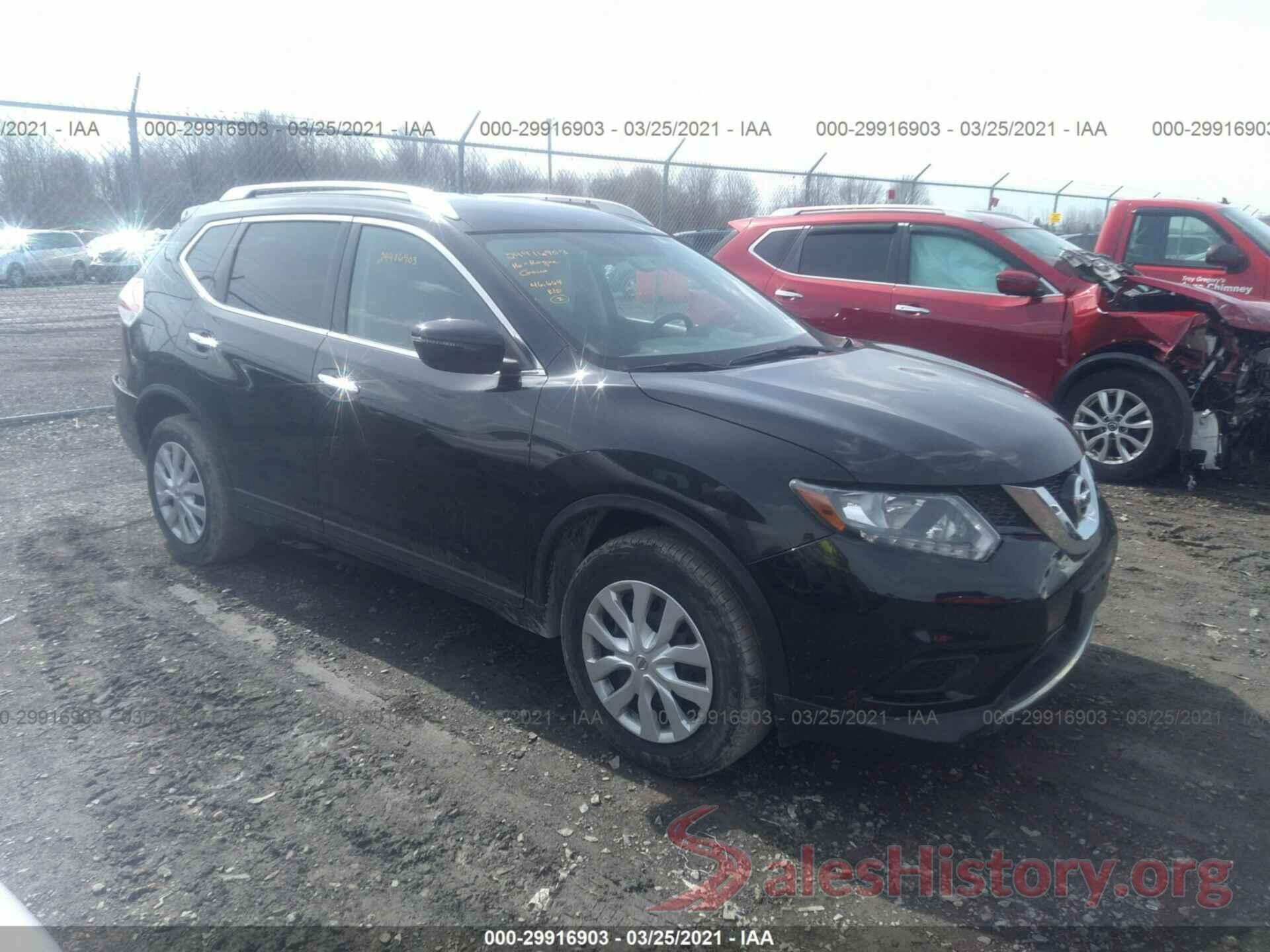 KNMAT2MV6GP608166 2016 NISSAN ROGUE