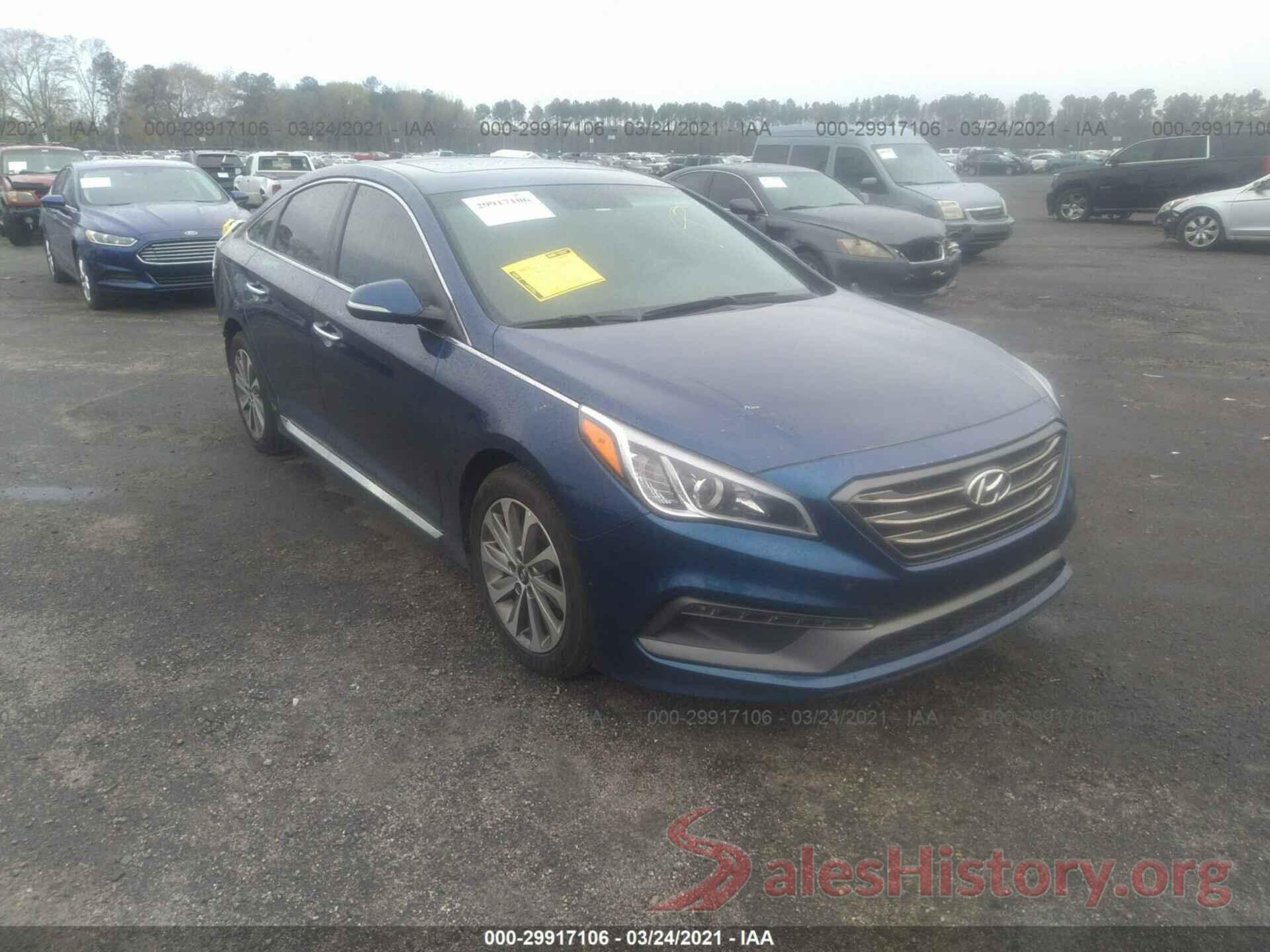 5NPE34AF0HH585829 2017 HYUNDAI SONATA