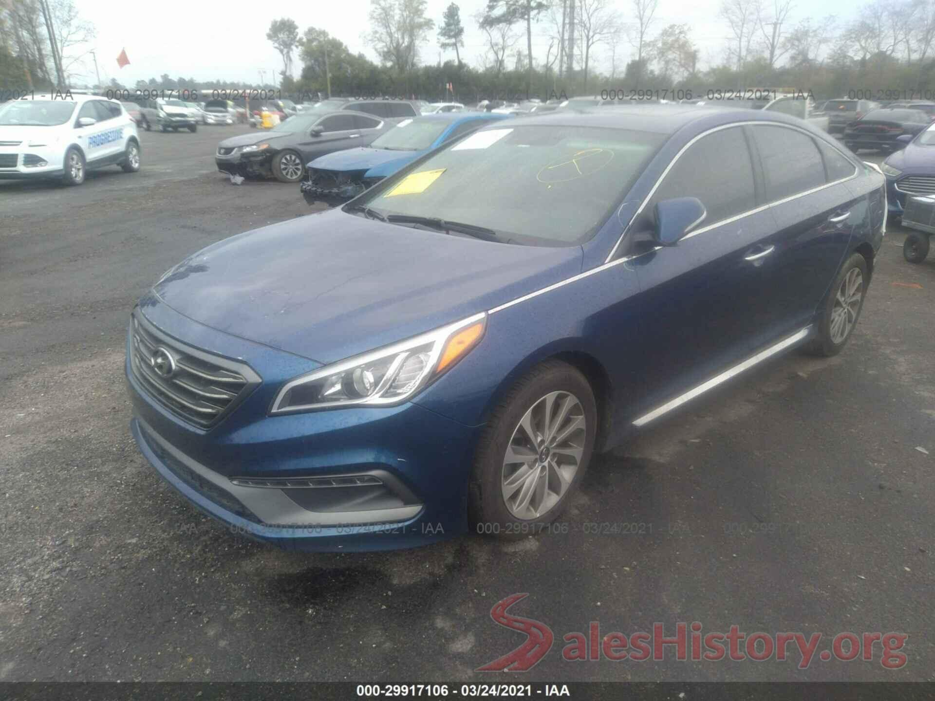 5NPE34AF0HH585829 2017 HYUNDAI SONATA