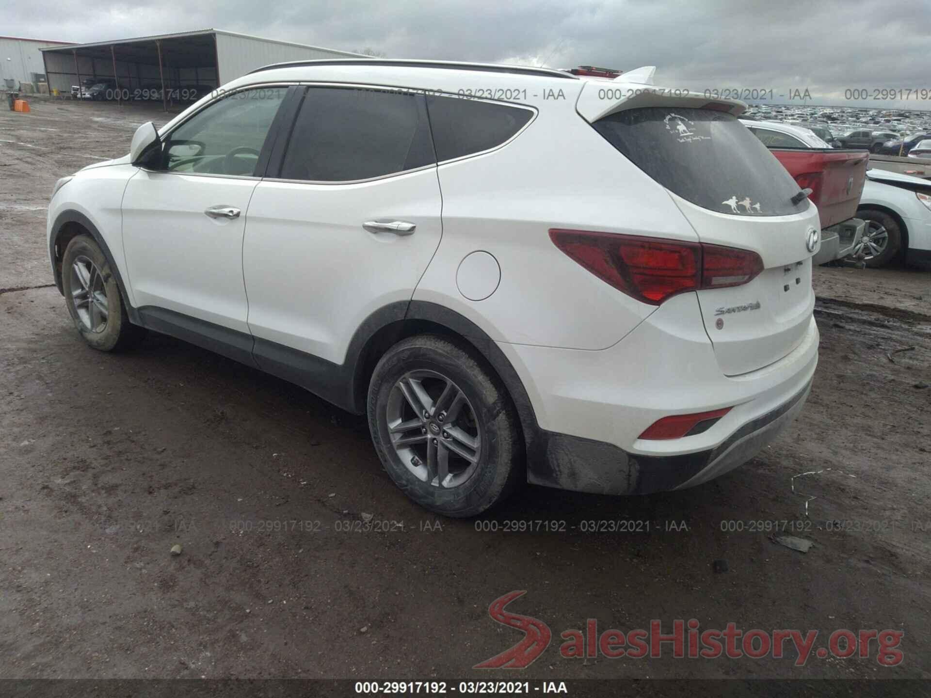 5NMZU3LB6HH000302 2017 HYUNDAI SANTA FE SPORT