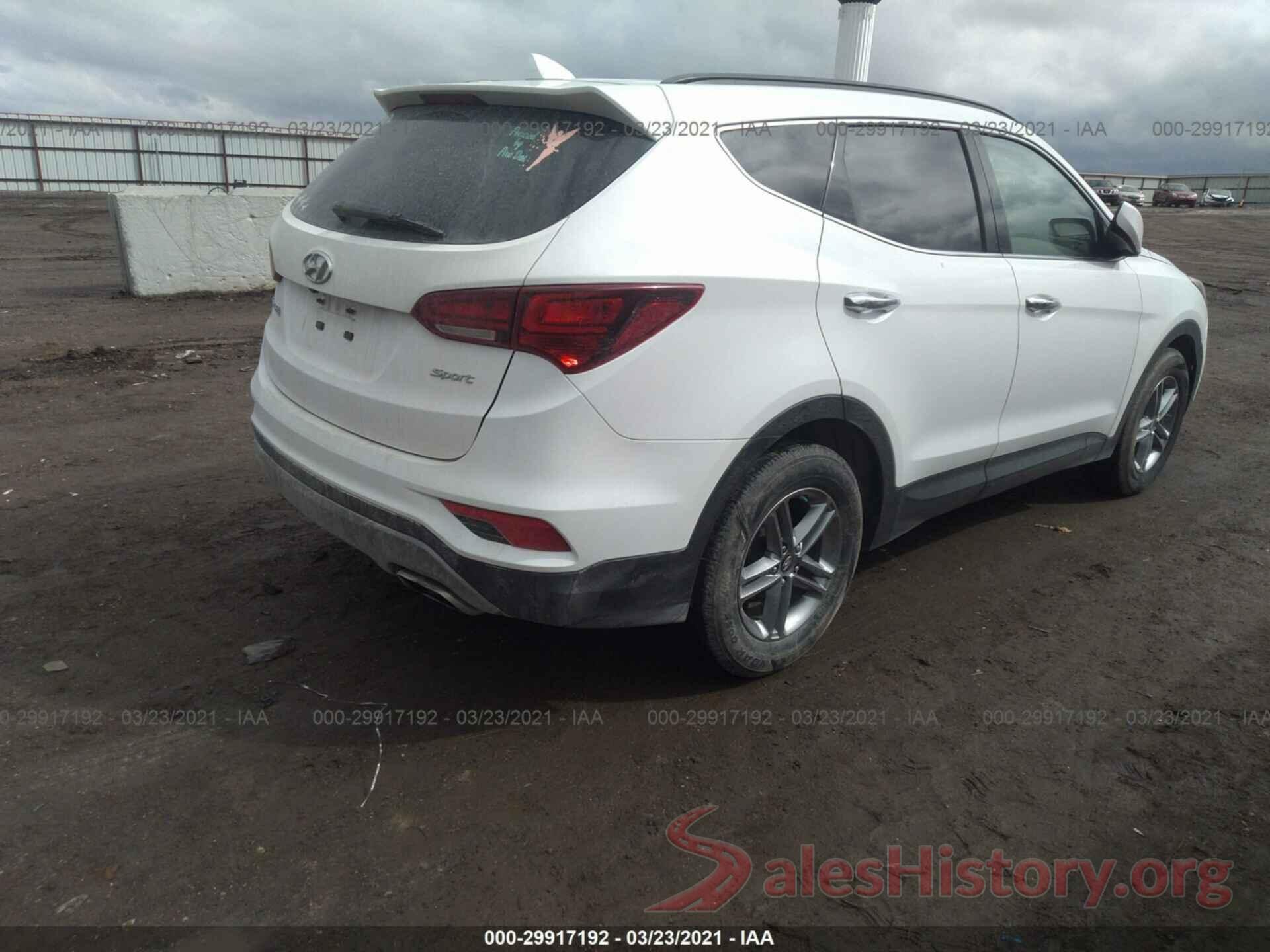 5NMZU3LB6HH000302 2017 HYUNDAI SANTA FE SPORT