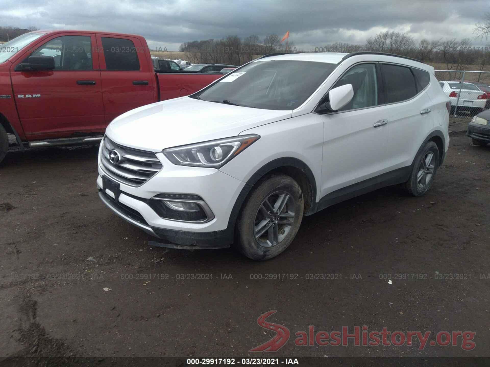 5NMZU3LB6HH000302 2017 HYUNDAI SANTA FE SPORT