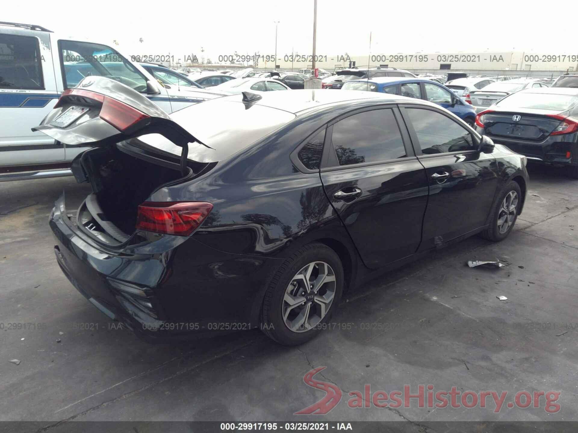 3KPF24AD5LE243490 2020 KIA FORTE