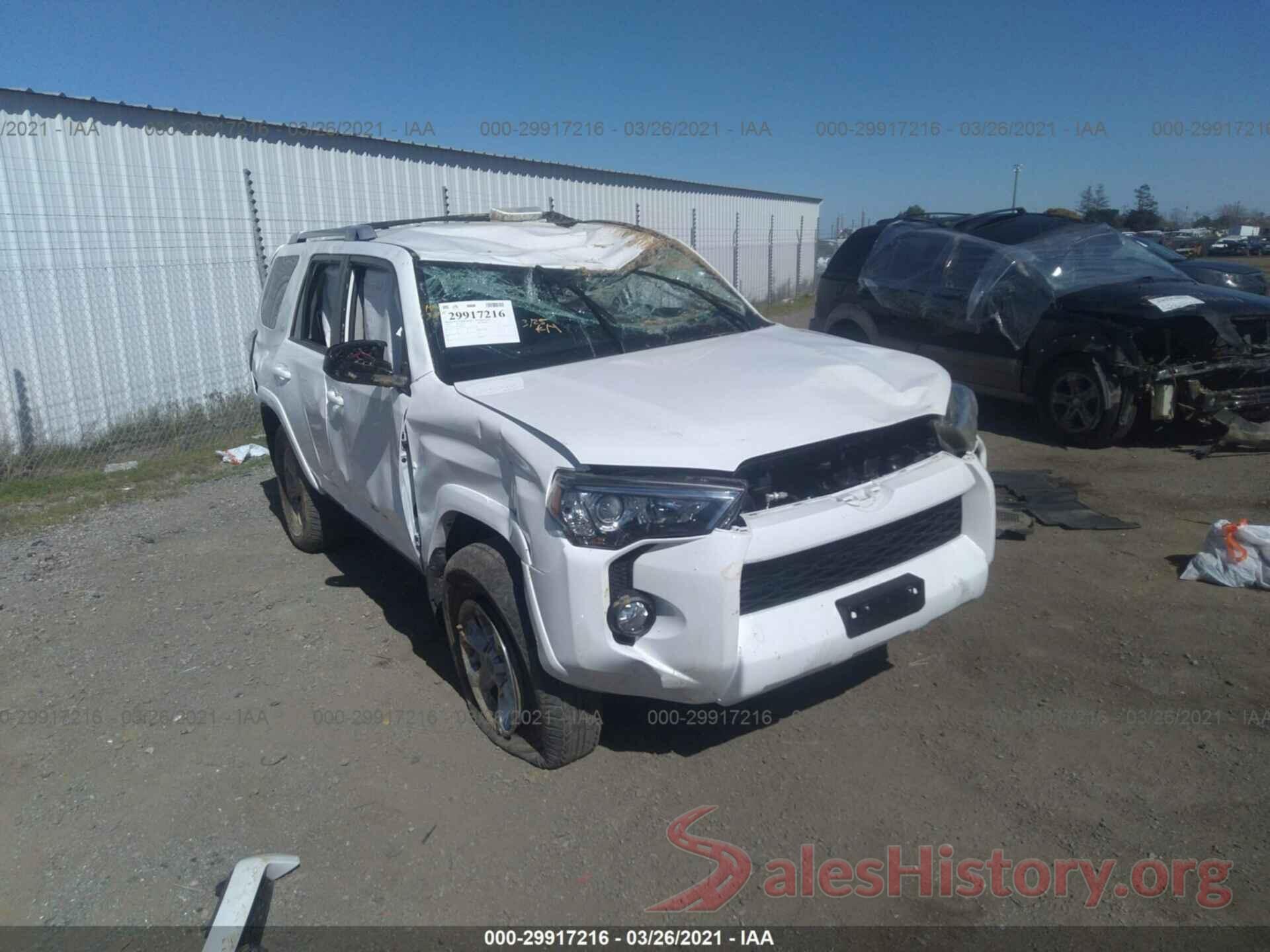 JTEBU5JRXJ5605134 2018 TOYOTA 4RUNNER