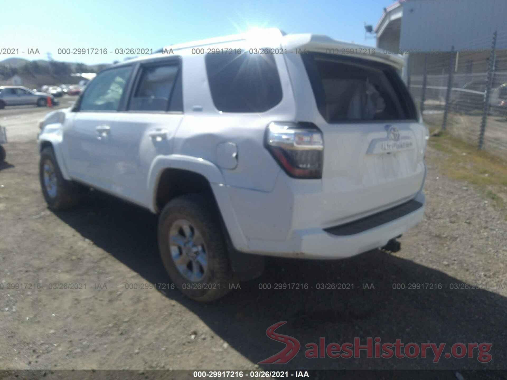 JTEBU5JRXJ5605134 2018 TOYOTA 4RUNNER