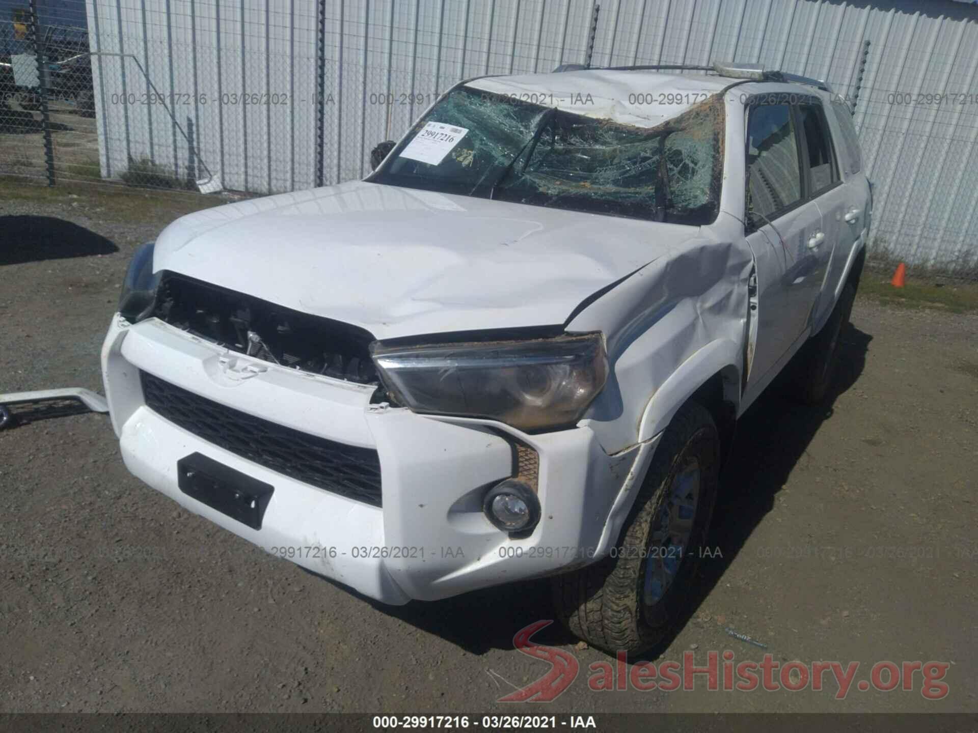 JTEBU5JRXJ5605134 2018 TOYOTA 4RUNNER