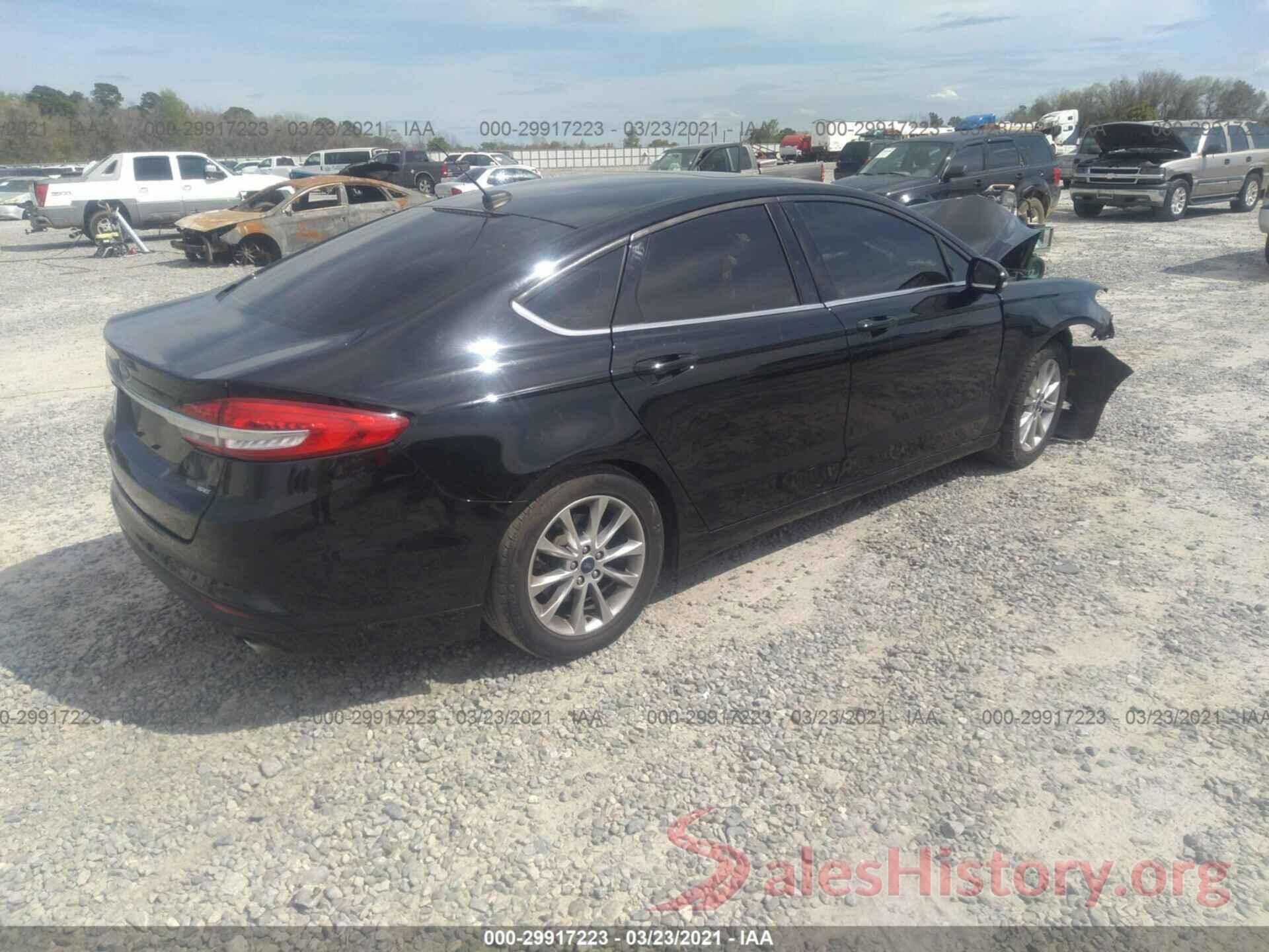 3FA6P0H75HR260550 2017 FORD FUSION