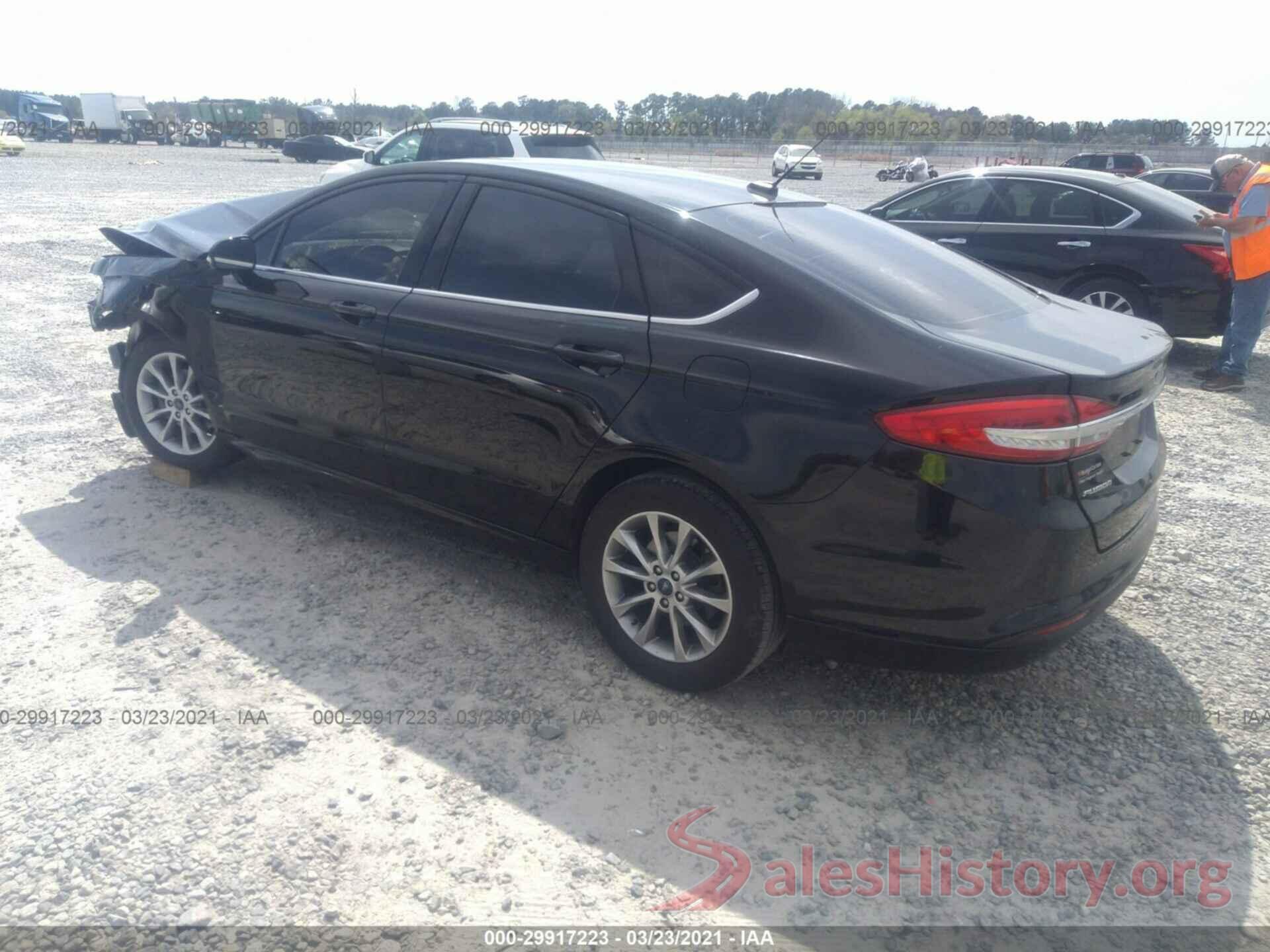 3FA6P0H75HR260550 2017 FORD FUSION