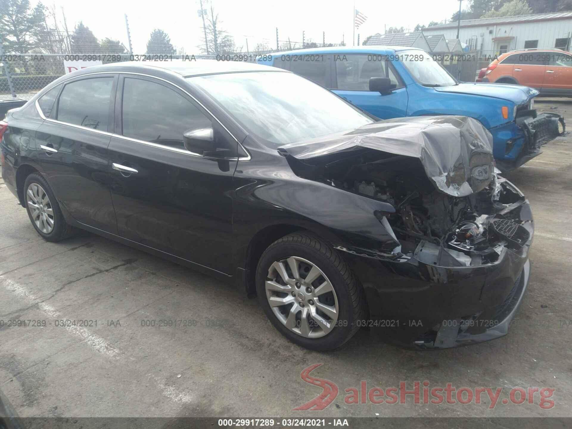 3N1AB7AP9HY309487 2017 NISSAN SENTRA