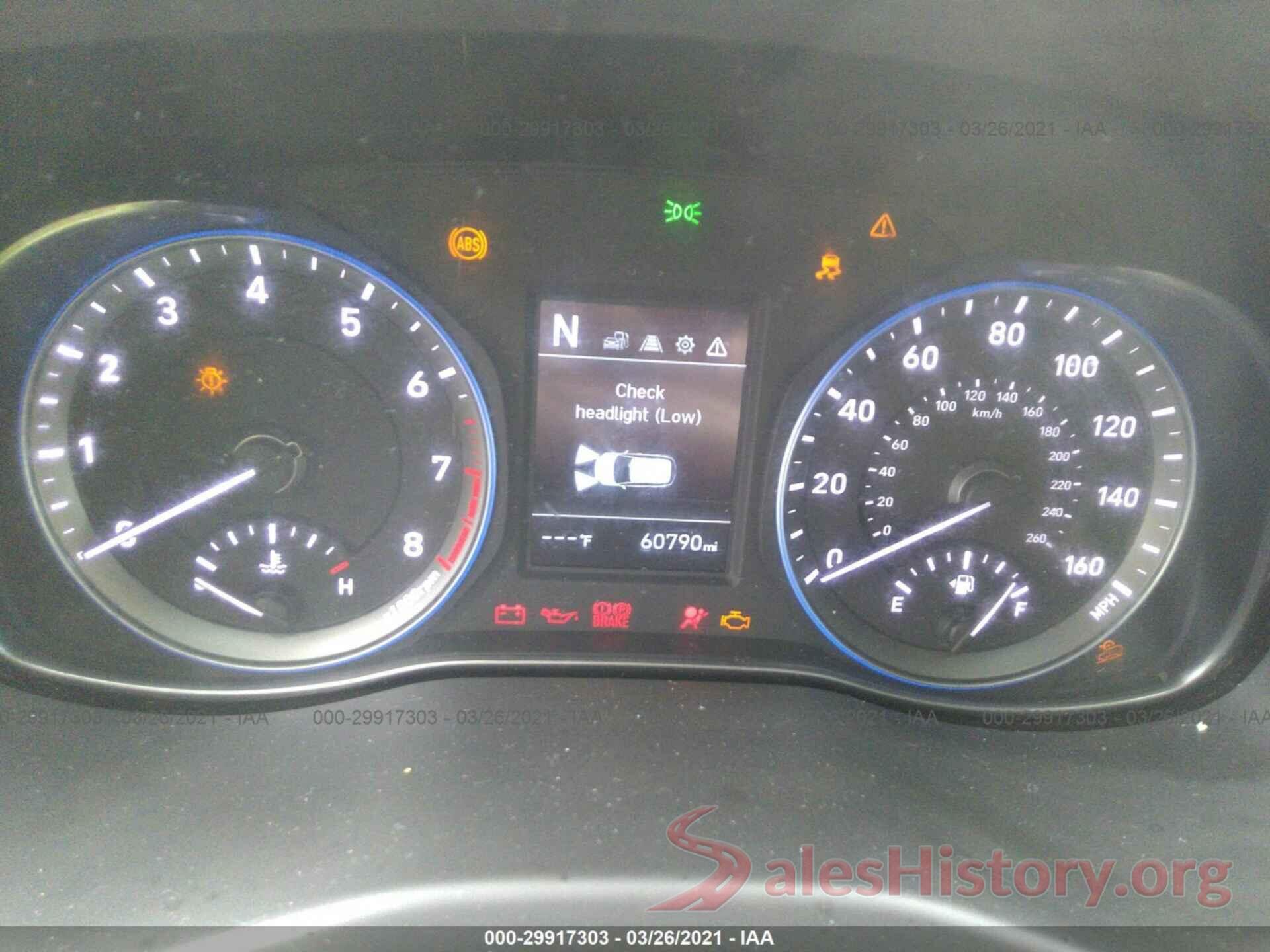 KM8K12AA7KU345817 2019 HYUNDAI KONA