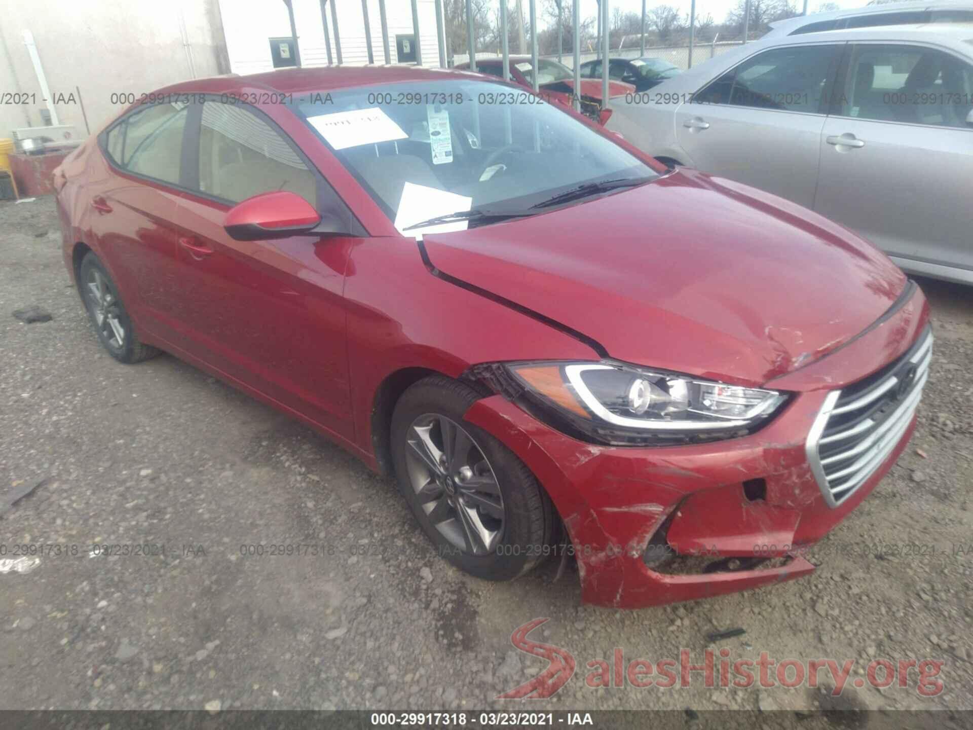 KMHD84LF9HU189989 2017 HYUNDAI ELANTRA