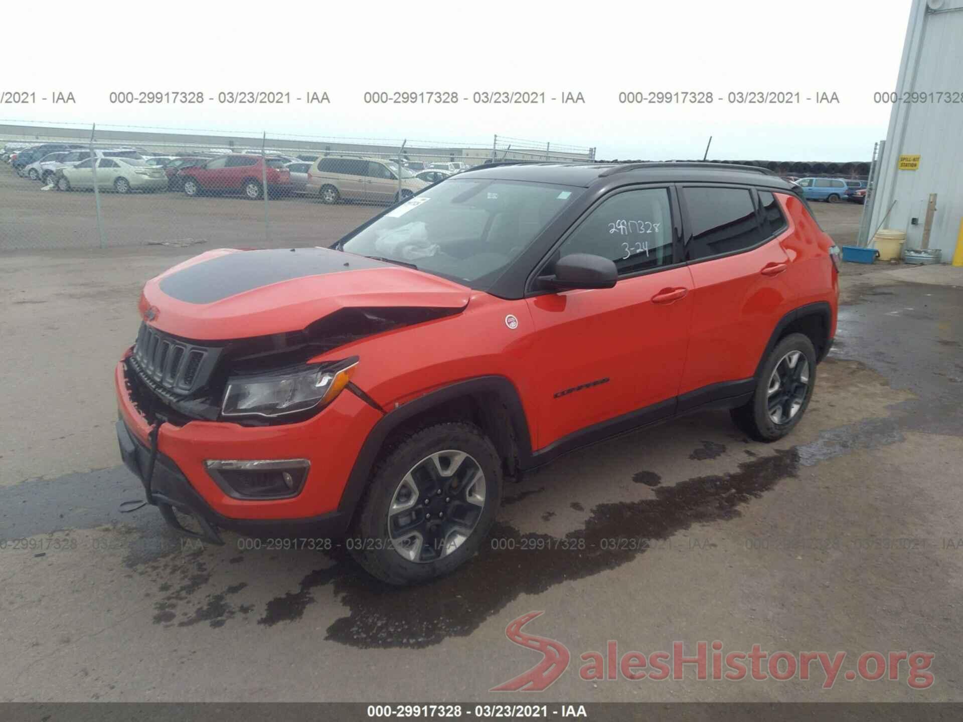 3C4NJDDB0JT207434 2018 JEEP COMPASS